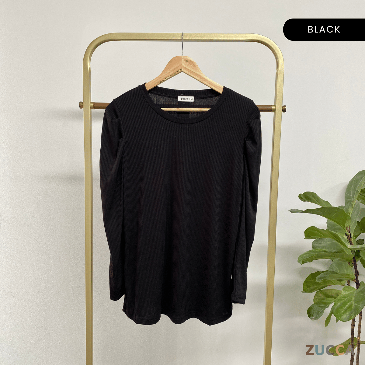 ZUCCA BONNIE PUFF COMFY BLOUSE - MA075 Baju Wanita