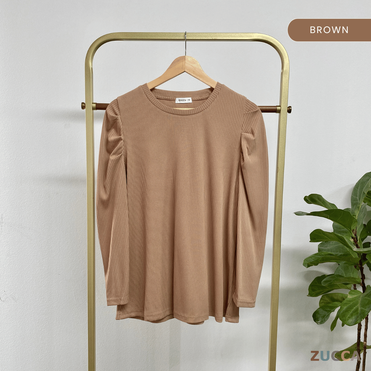ZUCCA BONNIE PUFF COMFY BLOUSE - MA075 Baju Wanita