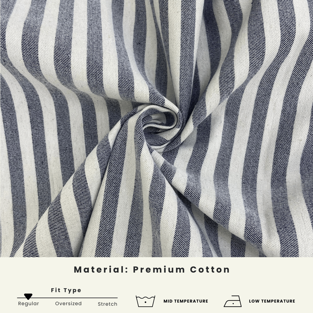 ZUCCA AFREENA STRIPE BLOUSE -MA080 Tops