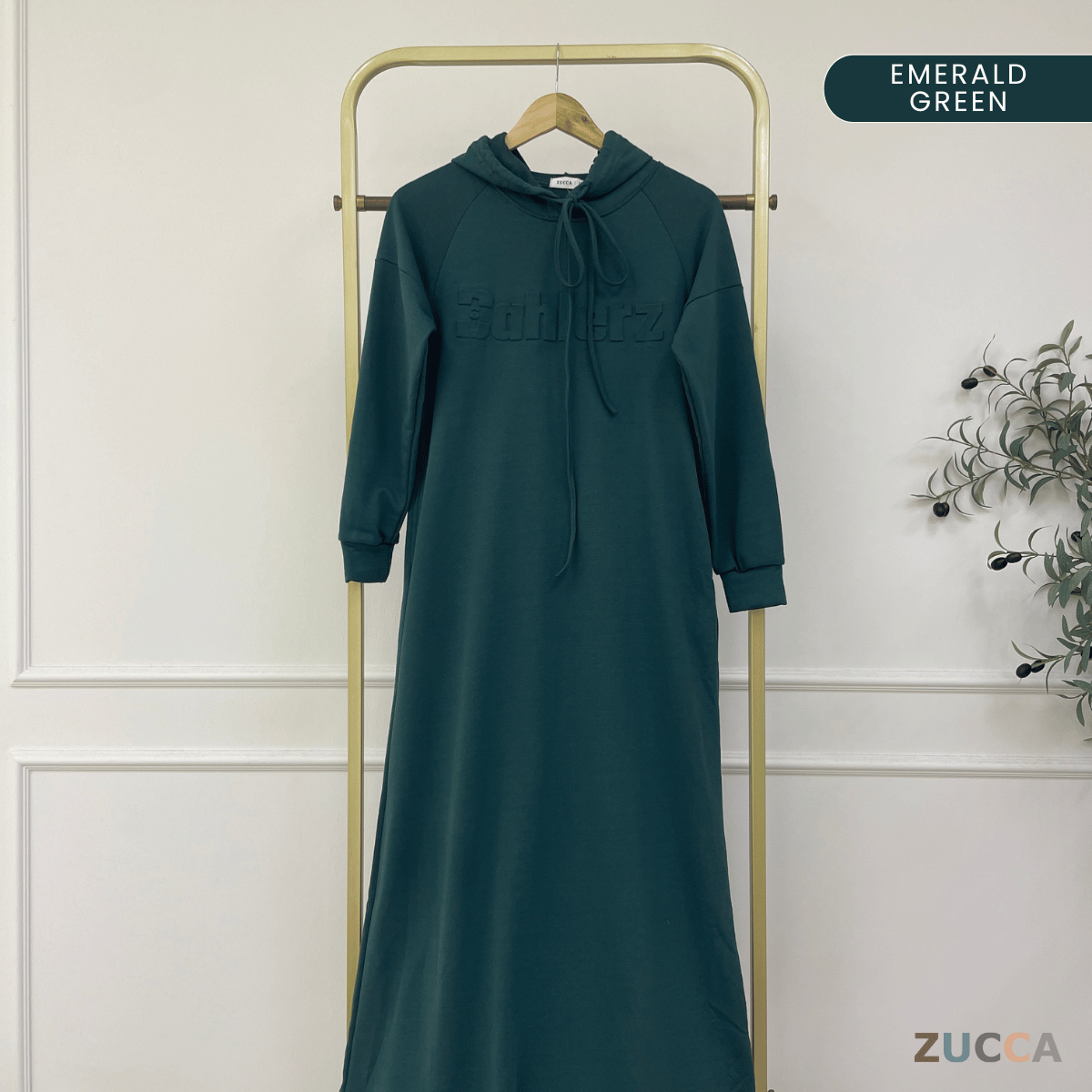 ZUCCA NAURA HOODIE DRESS - MA086 TOP