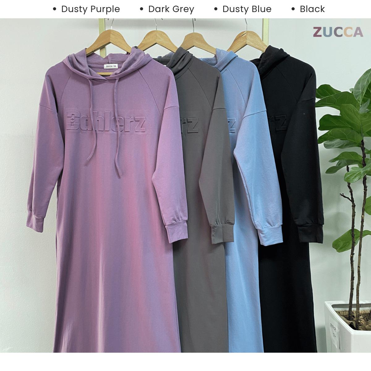 ZUCCA NAURA HOODIE DRESS - MA086 TOP