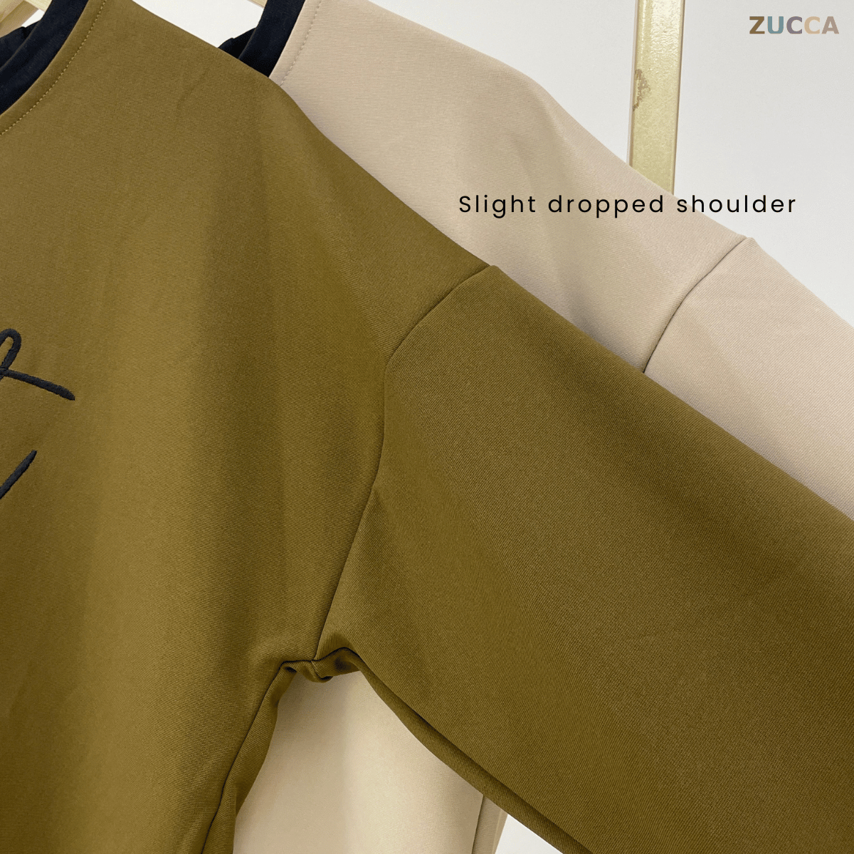 ZUCCA DELISHA EMBROIDERED SWEATSHIRT WOMEN - MA088
