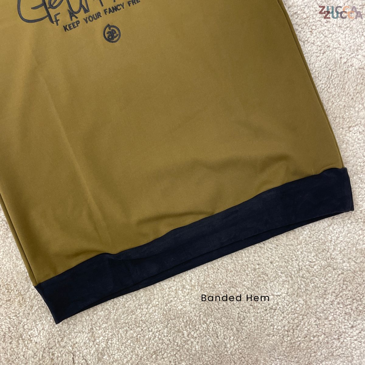 ZUCCA DELISHA LONG SLEEVE KASUAL T-SHIRT PEREMPUAN - MA088