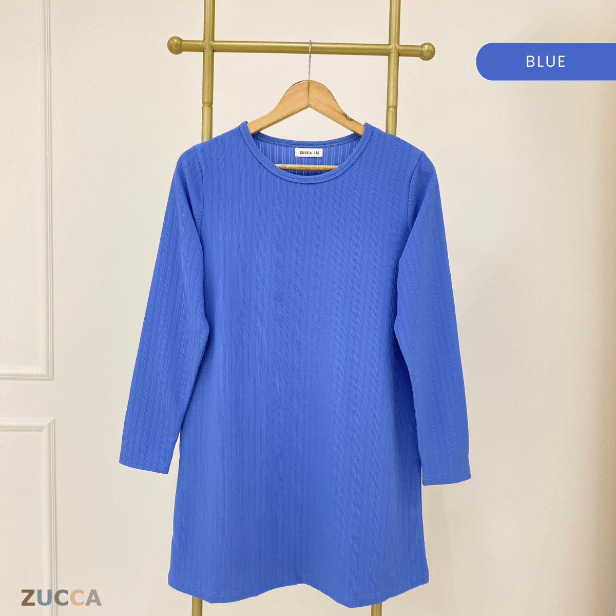 ZUCCA QAISARA KASUAL TUNIC BLOUSE -MA097