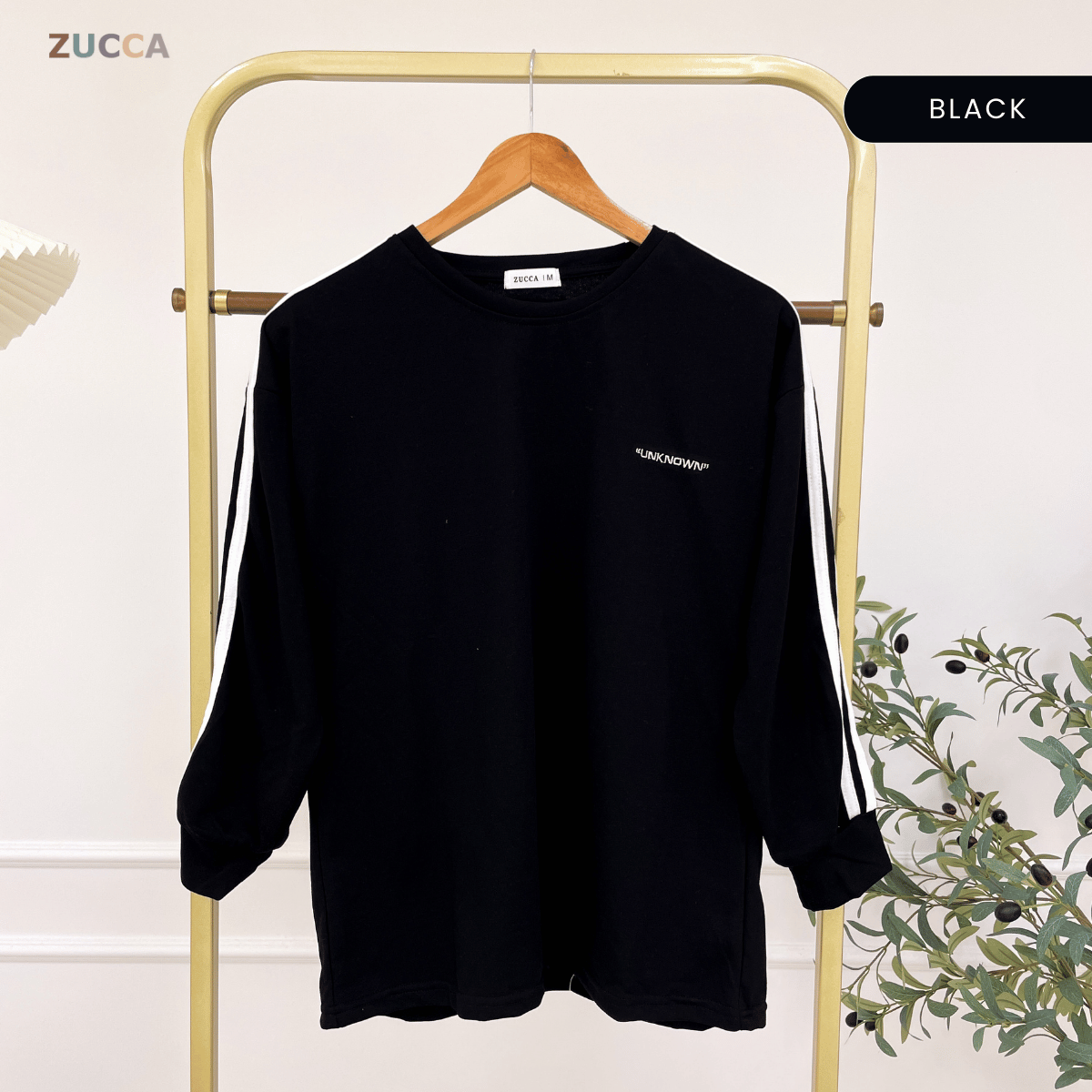 ZUCCA FINDA WOMEN KASUAL SHIRT PLAIN SHIRT LONG SLEEVE - MA108
