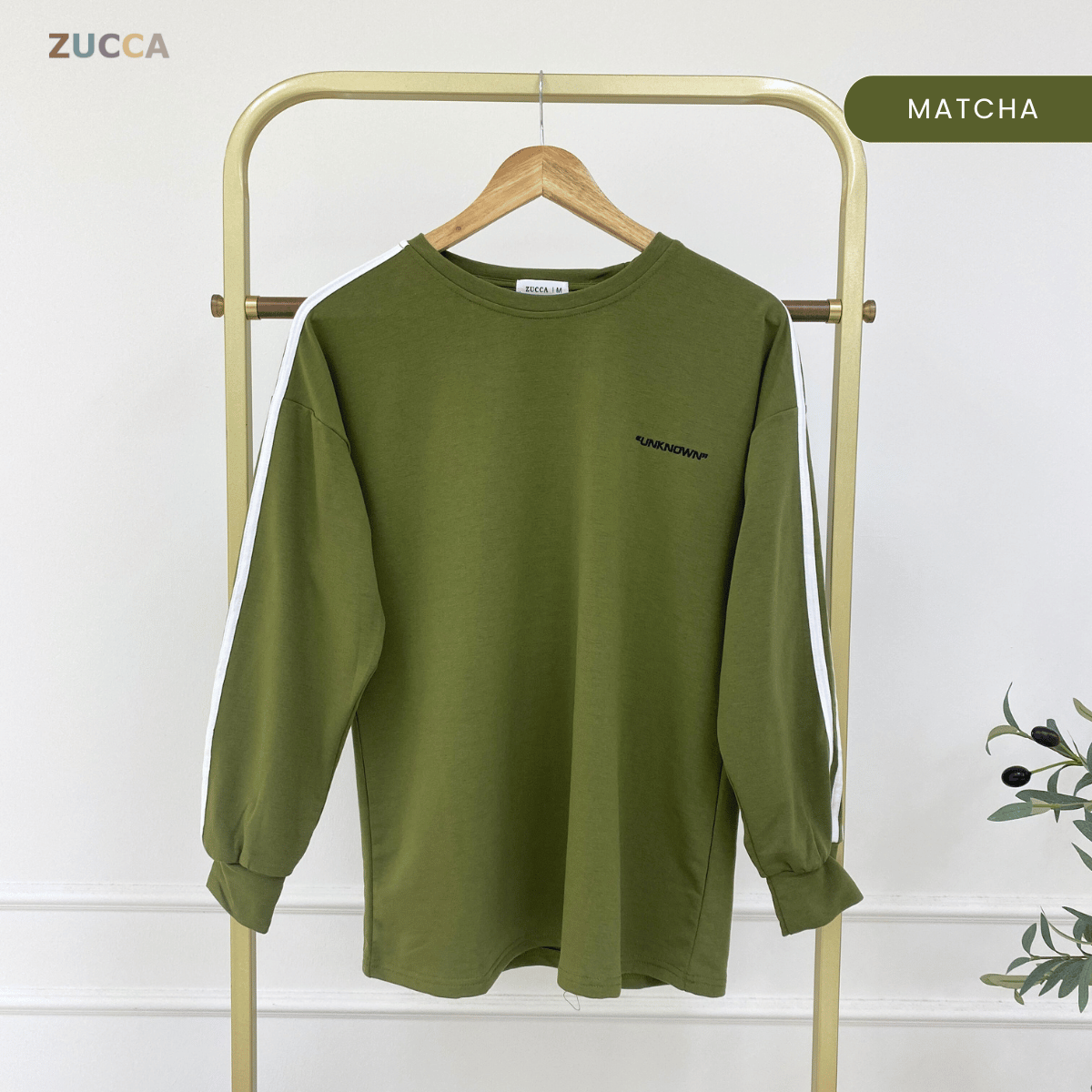 ZUCCA FINDA WOMEN KASUAL SHIRT PLAIN SHIRT LONG SLEEVE - MA108