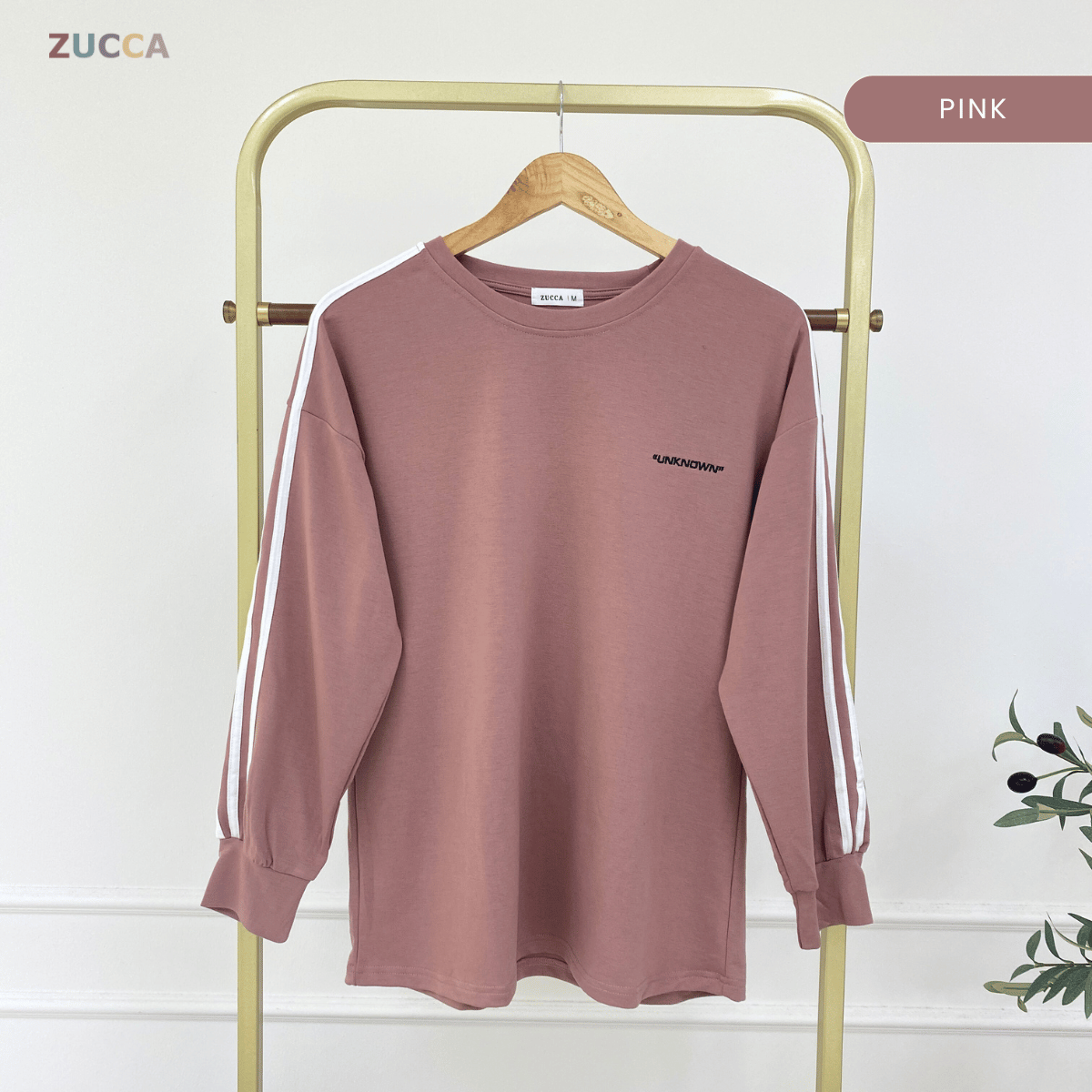 ZUCCA FINDA WOMEN KASUAL SHIRT PLAIN SHIRT LONG SLEEVE - MA108