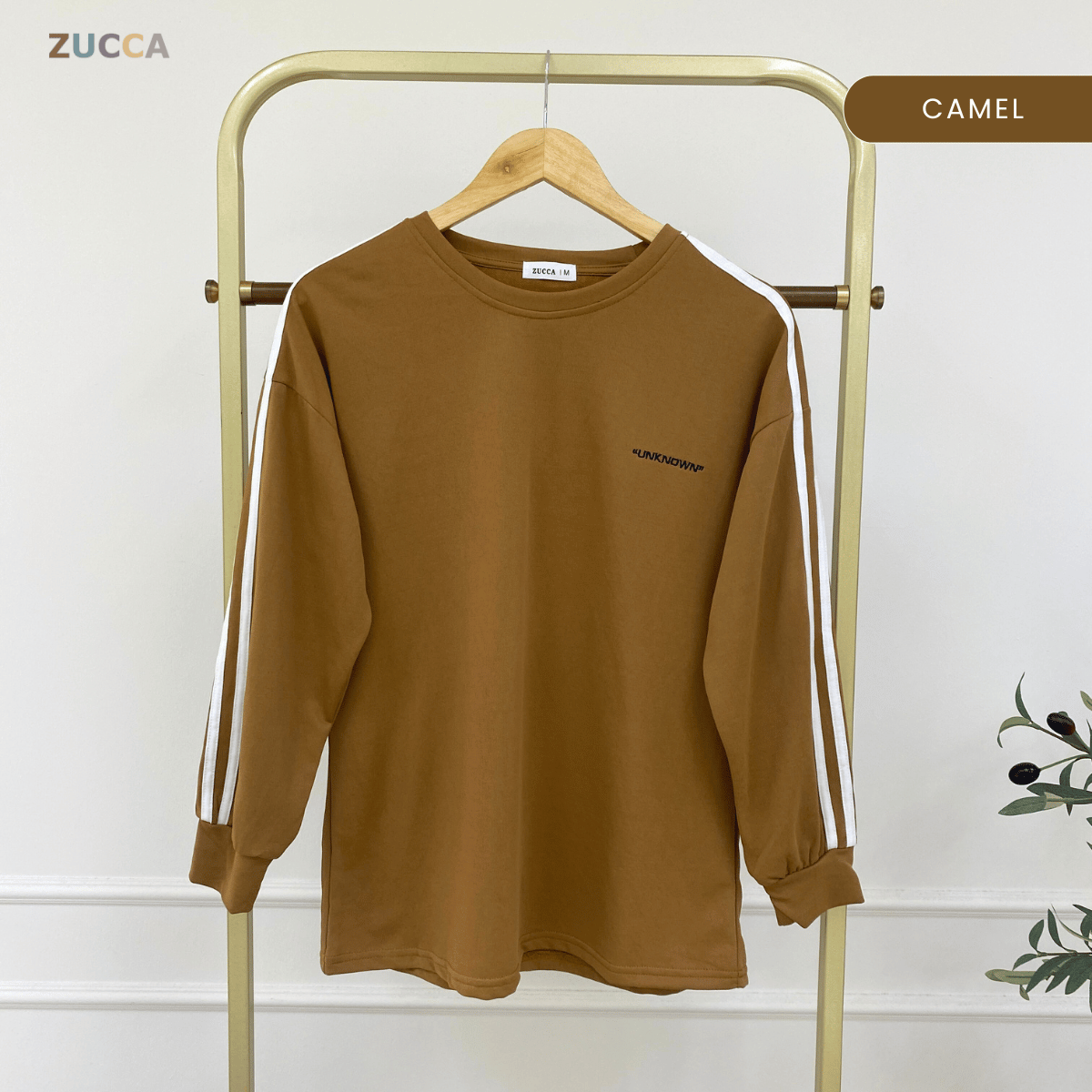 ZUCCA FINDA WOMEN KASUAL SHIRT PLAIN SHIRT LONG SLEEVE - MA108