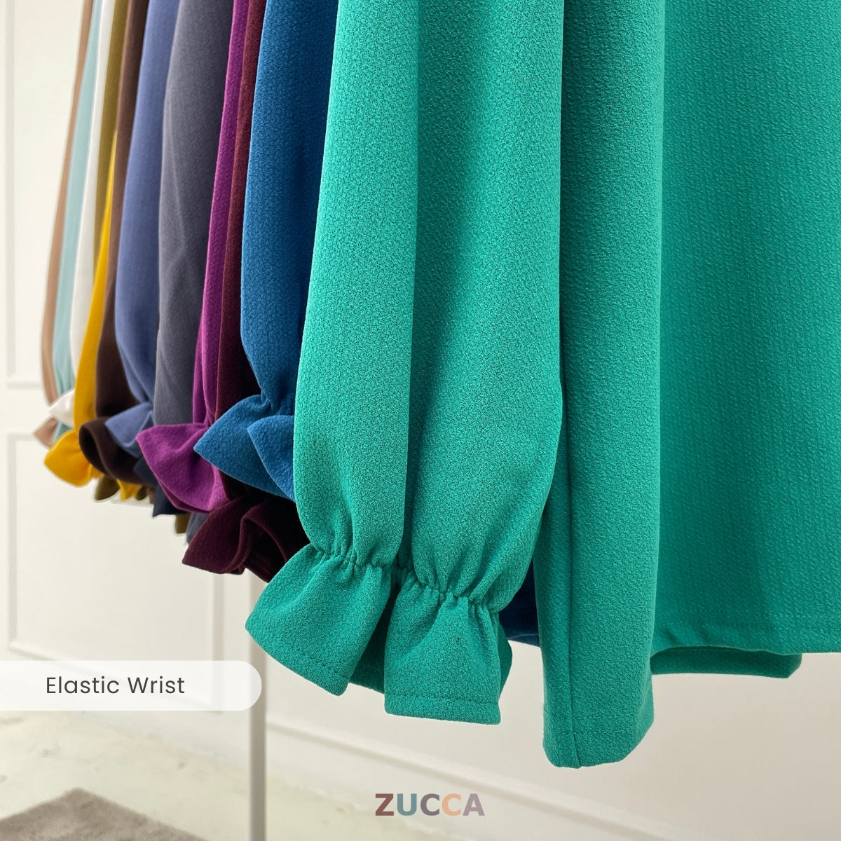 ZUCCA NOALLE KASUAL BLOUSE WANITA LENGAN PANJANG-MA118