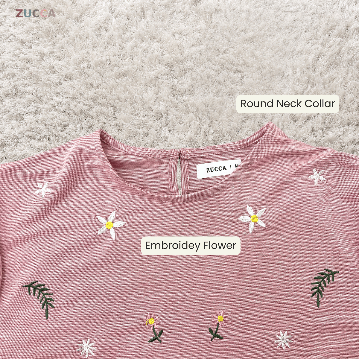 ZUCCA SYAWANI WOMEN KASUAL DOLLY BLOUSE LONG SLEEVE - MA119