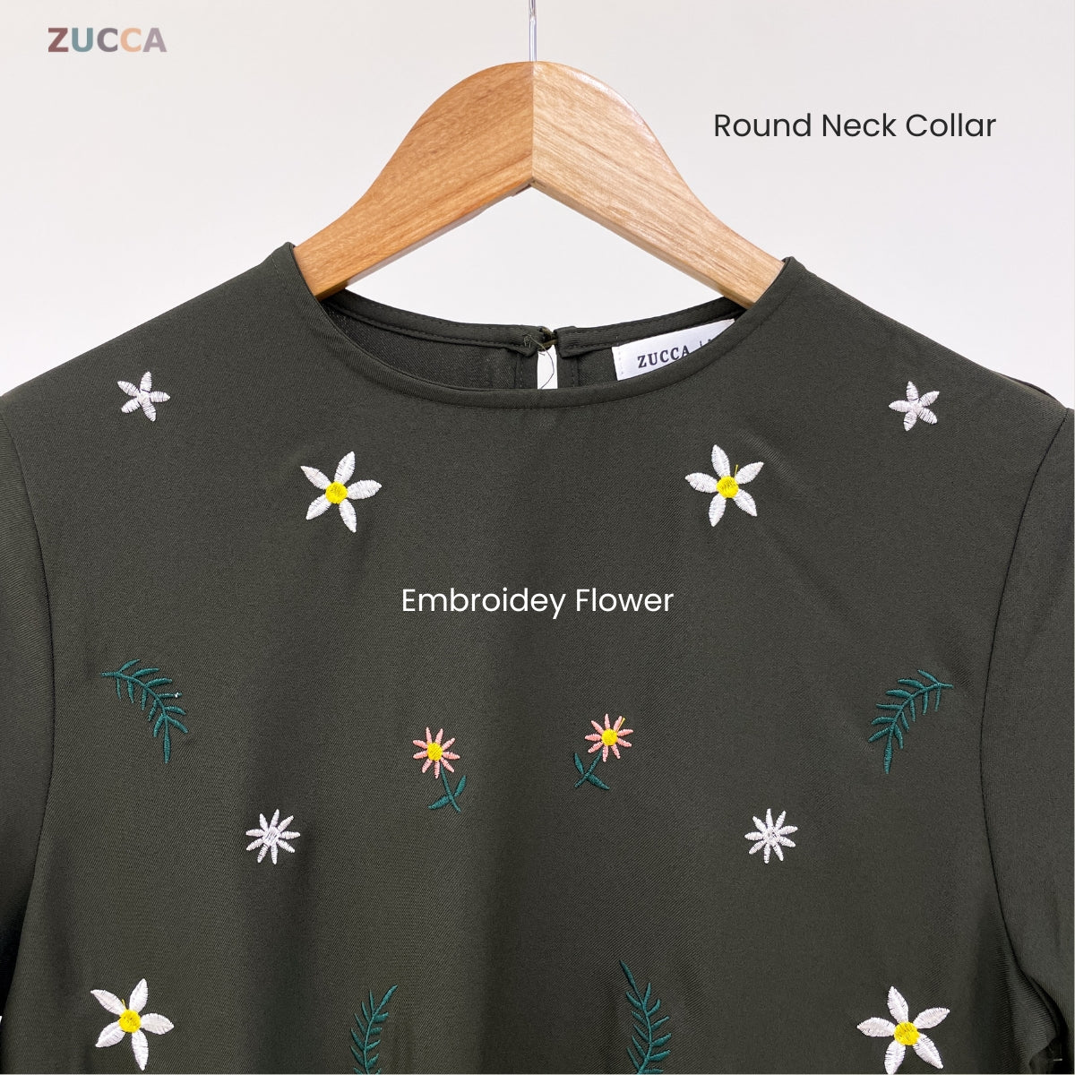 ZUCCA SYAWANI WOMEN KASUAL DOLLY BLOUSE LONG SLEEVE - MA119