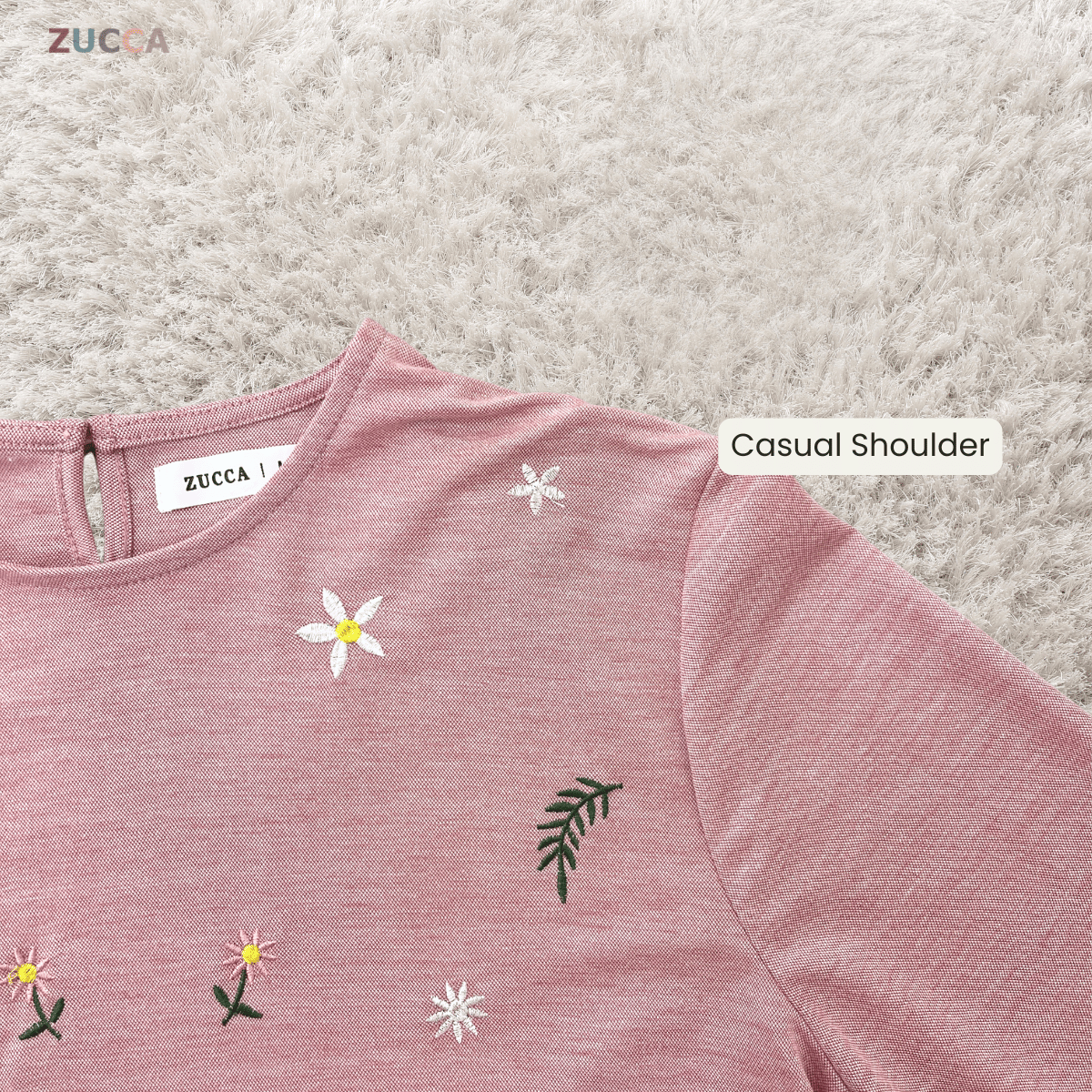 ZUCCA SYAWANI WOMEN KASUAL DOLLY BLOUSE LONG SLEEVE - MA119