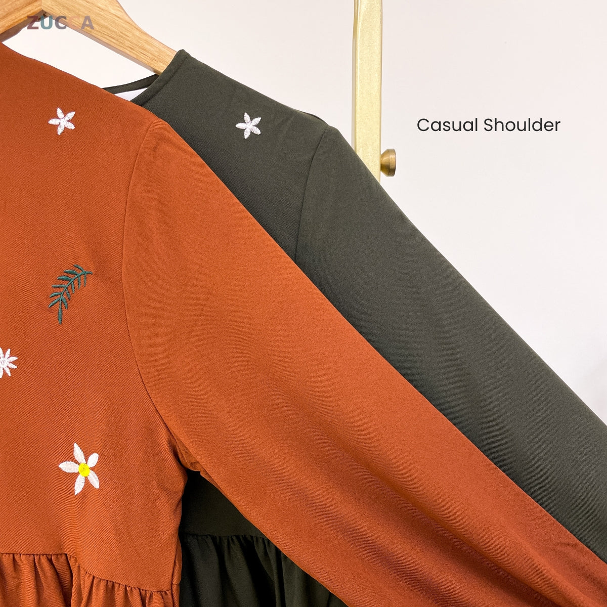 ZUCCA SYAWANI WOMEN KASUAL DOLLY BLOUSE LONG SLEEVE - MA119