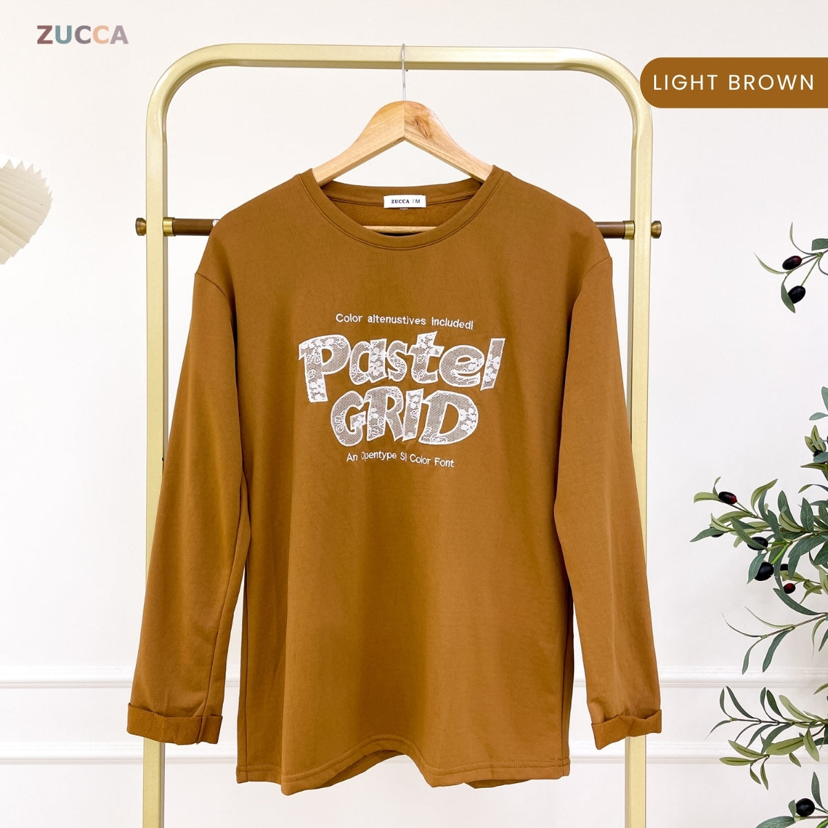 ZUCCA ASHLEY WOMEN GRAPHIC SHIRT LONG SLEEVE - MA124
