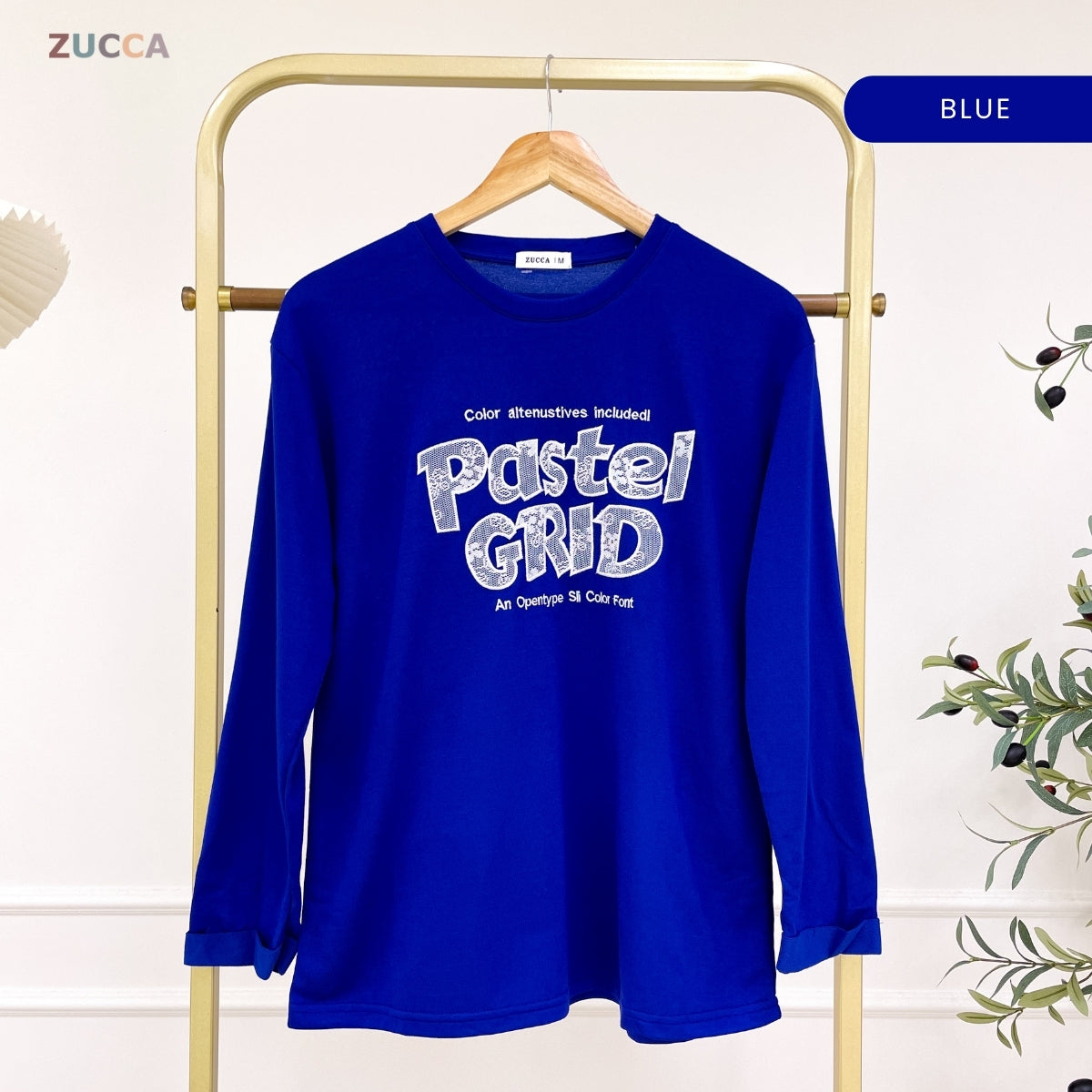 ZUCCA ASHLEY WOMEN GRAPHIC SHIRT LONG SLEEVE - MA124