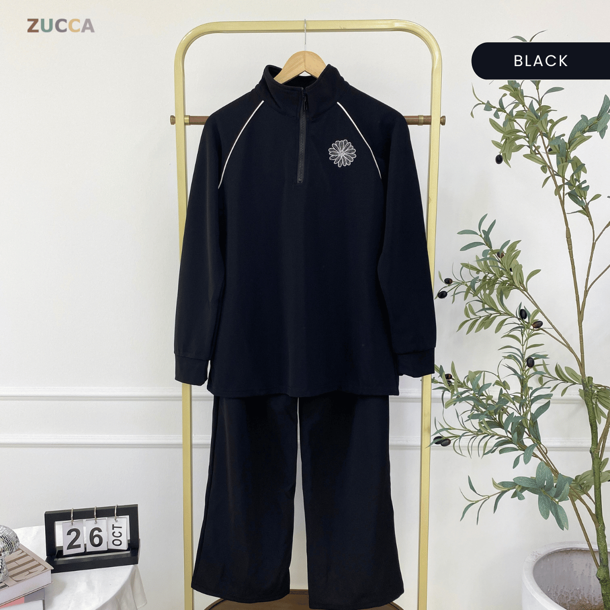 ZUCCA AINARA WOMEN KASUAL SET SWEATSHIRT LONG SLEEVE - MA126