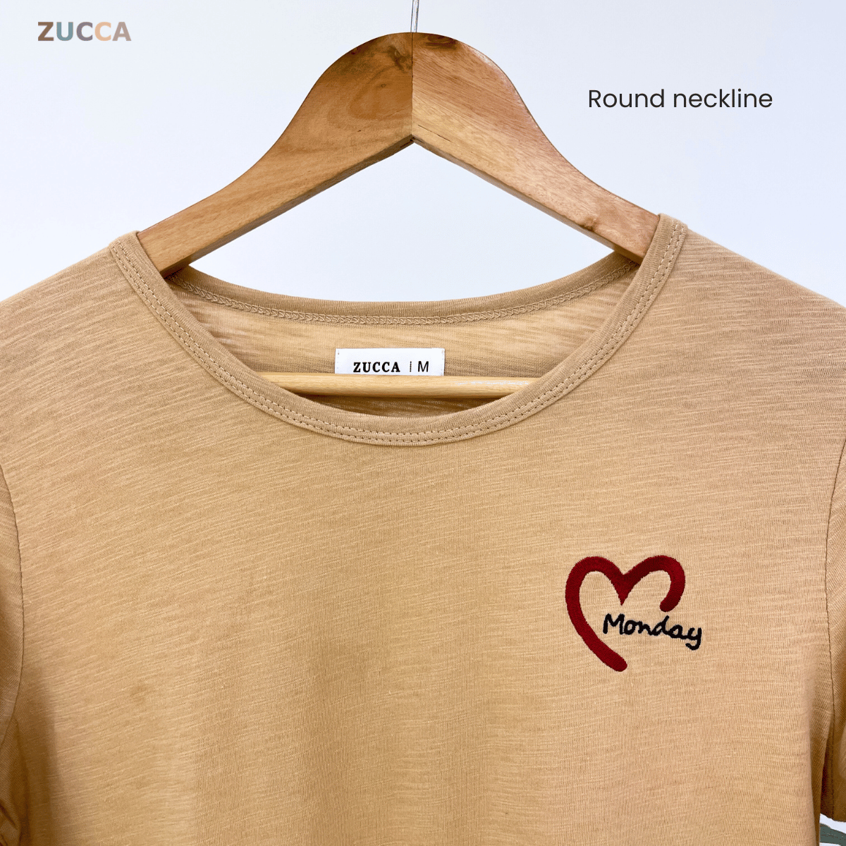 ZUCCA MARIAM RELAXED HEARTWEAR LONG TEE