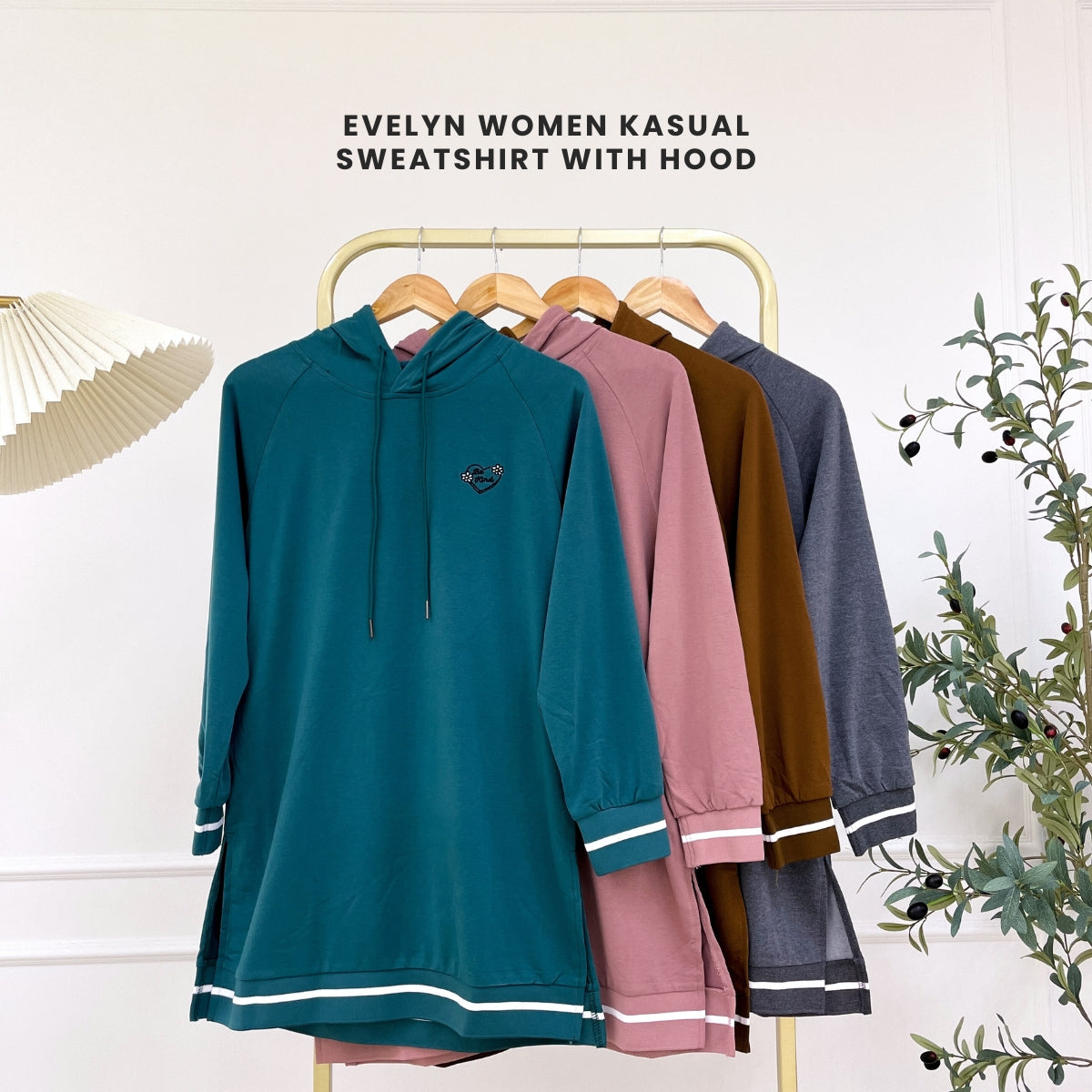 ZUCCA EVELYN WOMEN KASUAL SWEATSHIRT WITH HOOD - MA131