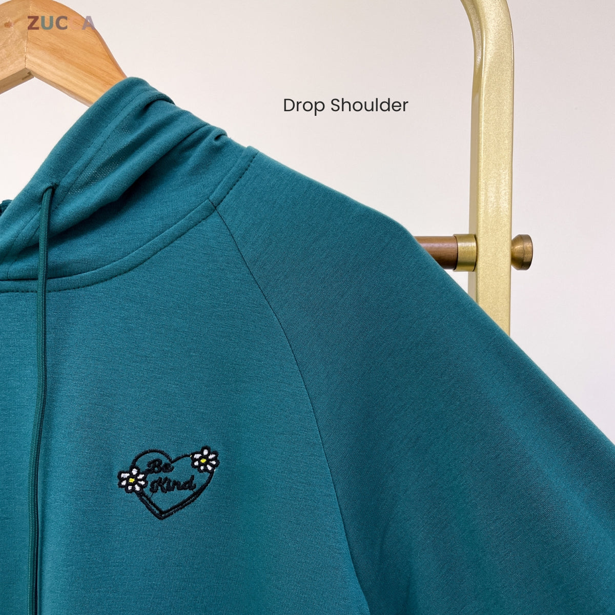 ZUCCA EVELYN WOMEN KASUAL SWEATSHIRT WITH HOOD - MA131