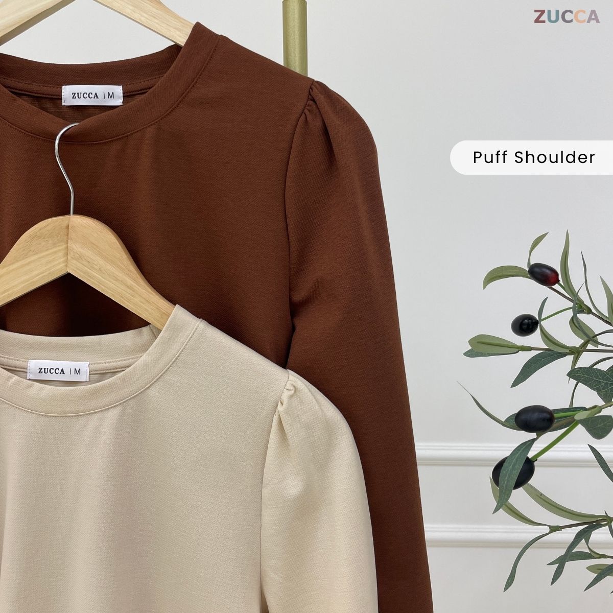ZUCCA SUZY WOMEN KASUAL BLOUSE LONG SLEEVE - MA137