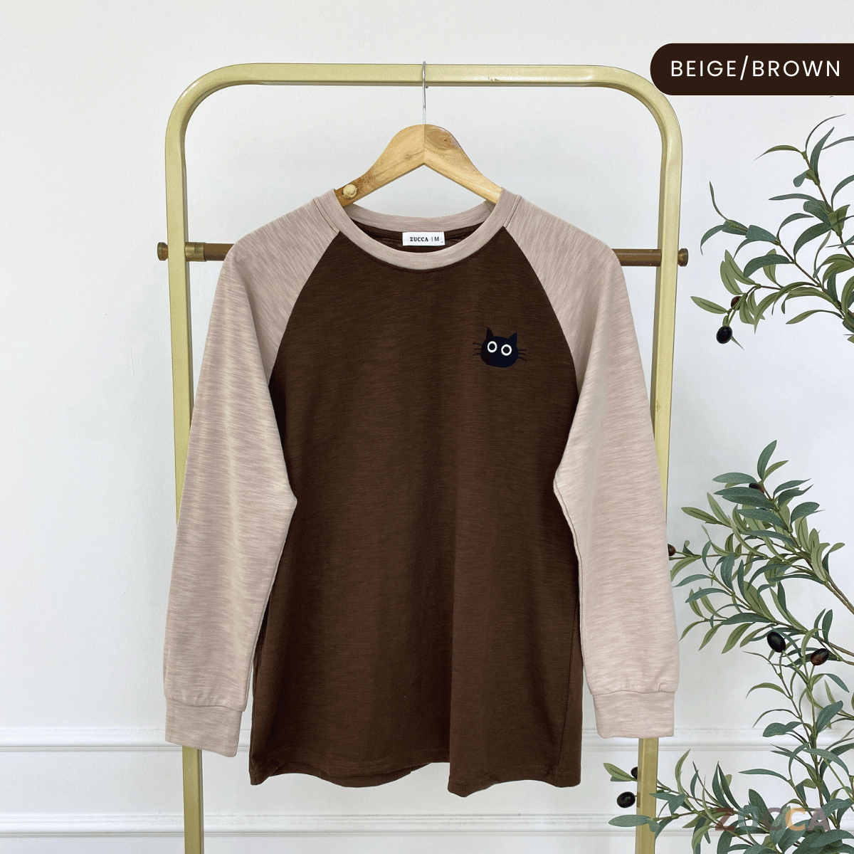 ZUCCA SAMIRA TWO-TONED WOMEN KASUAL SHIRT - MA141