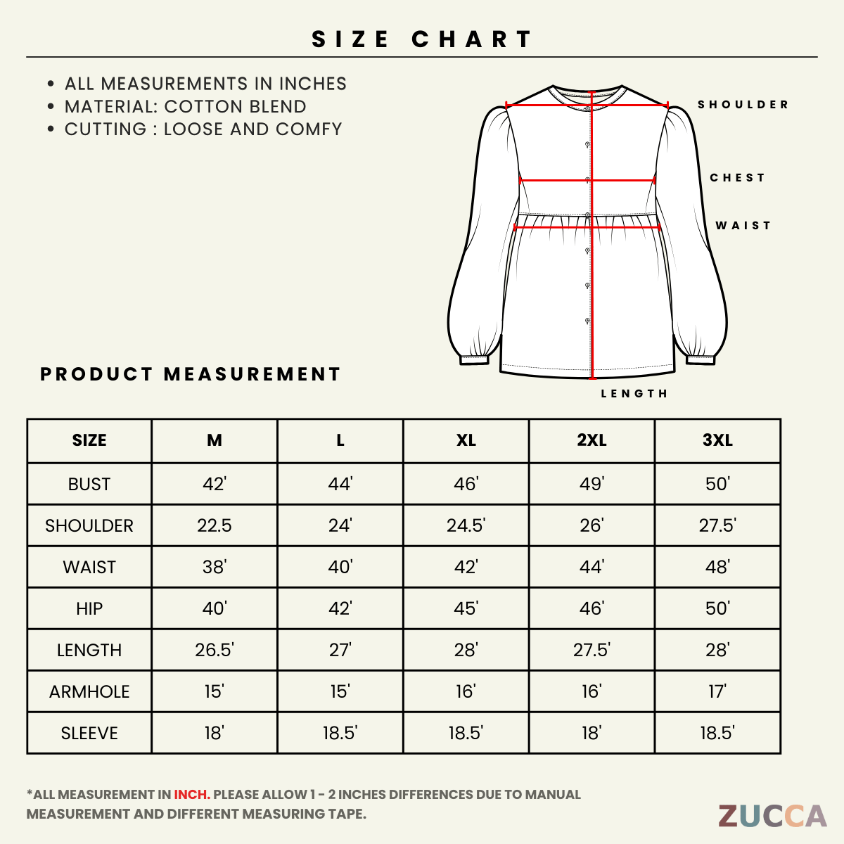 ZUCCA SUFIA CLASSIC STRIPE LONG SLEEVE - MA145 (GN230)