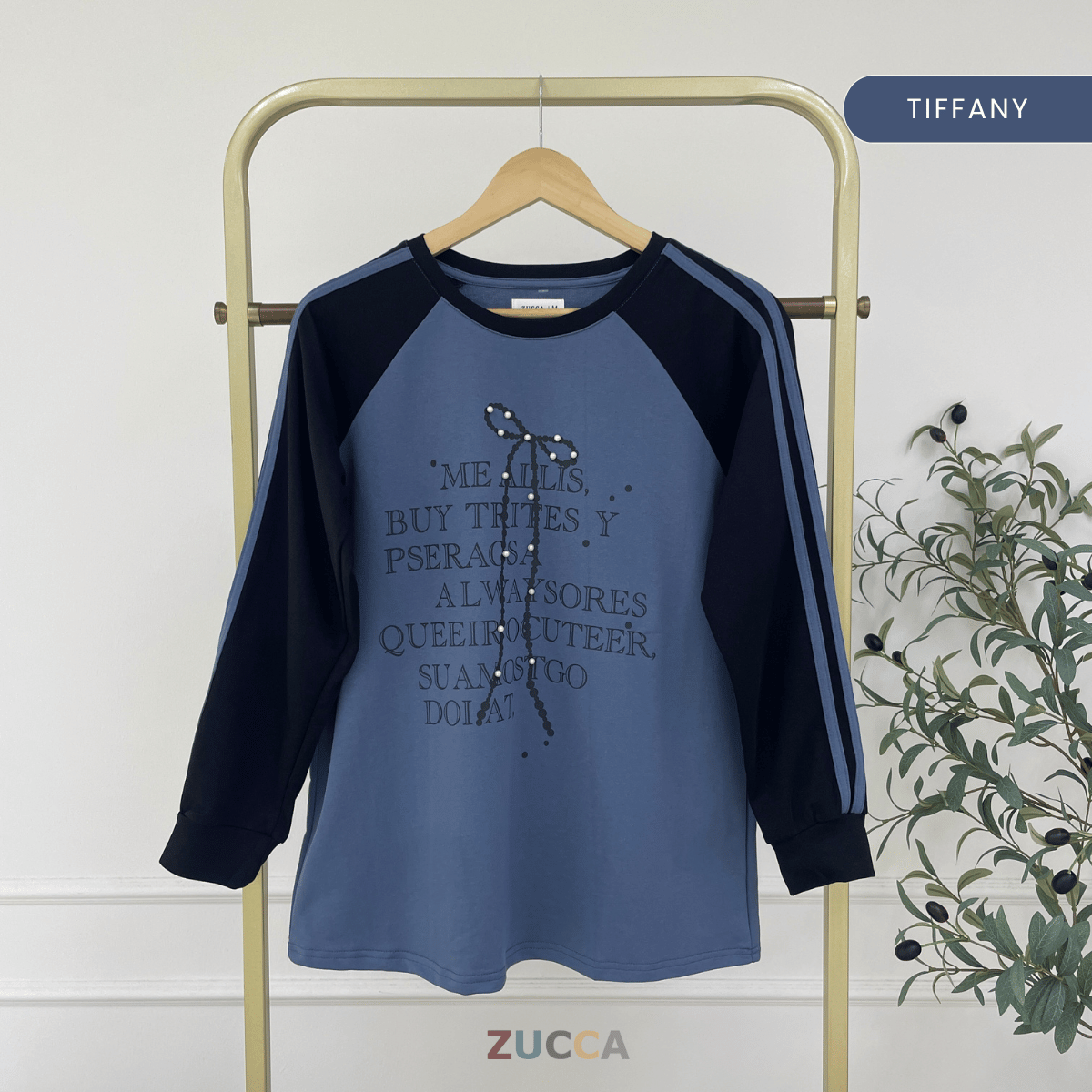 ZUCCA ROWAN KASUAL WOMEN GRAPHIC T-SHIRT LONG SLEEVE - MA146