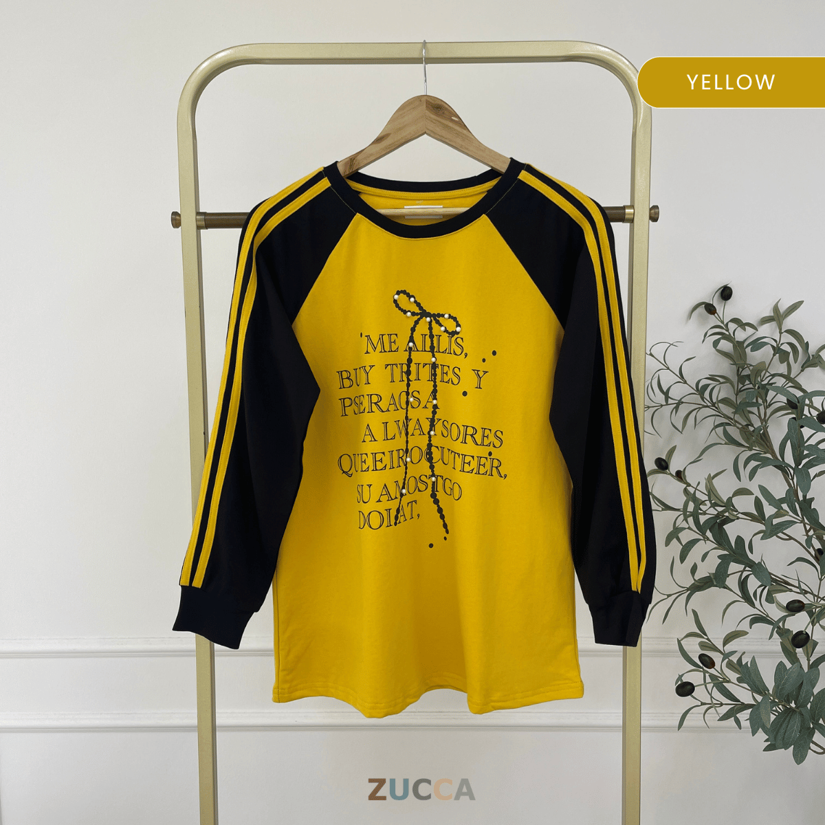ZUCCA ROWAN KASUAL WOMEN GRAPHIC T-SHIRT LONG SLEEVE - MA146