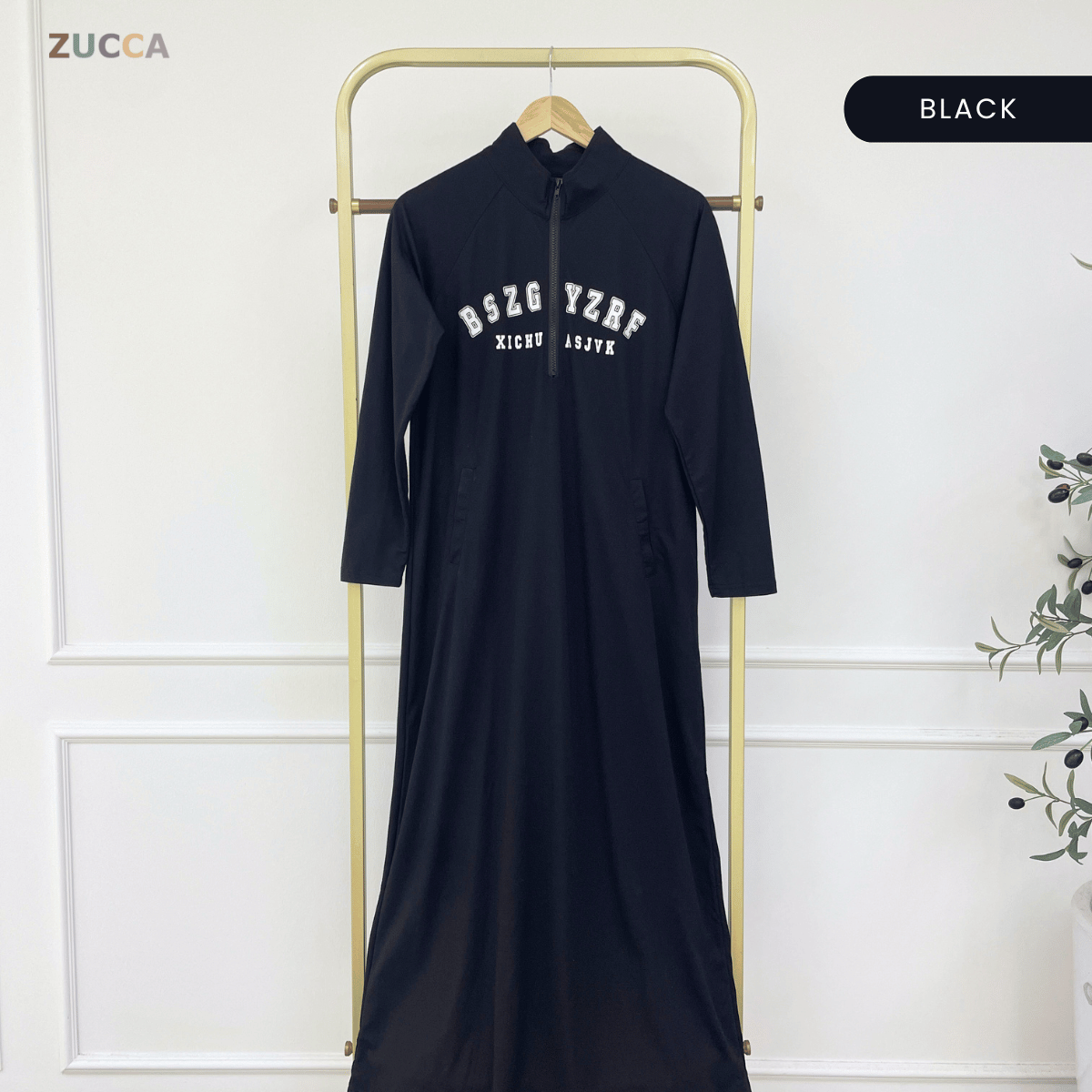 ZUCCA ZILA EFFORTLESS SILHOUETTE LONG DRESS - MA152