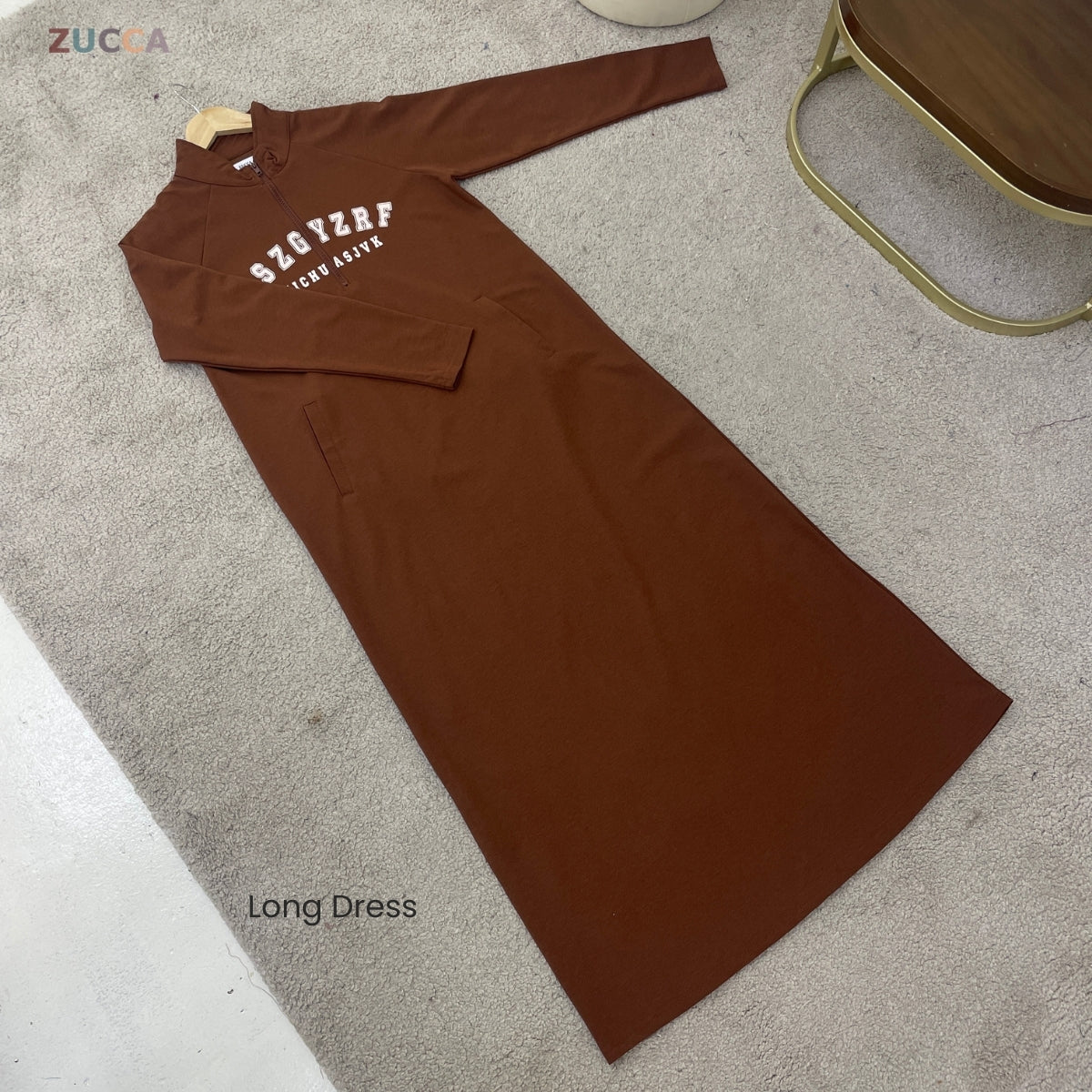 ZUCCA ZILA EFFORTLESS SILHOUETTE LONG DRESS - MA152