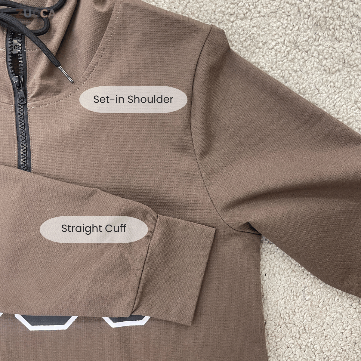 ZUCCA MAYA RELAXED CLASSIC MODEST LONG DRESS - MA153