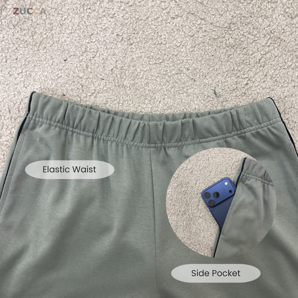 ZUCCA HANEEN CASUAL SWEATSHIRT SPORTY SET - MA154