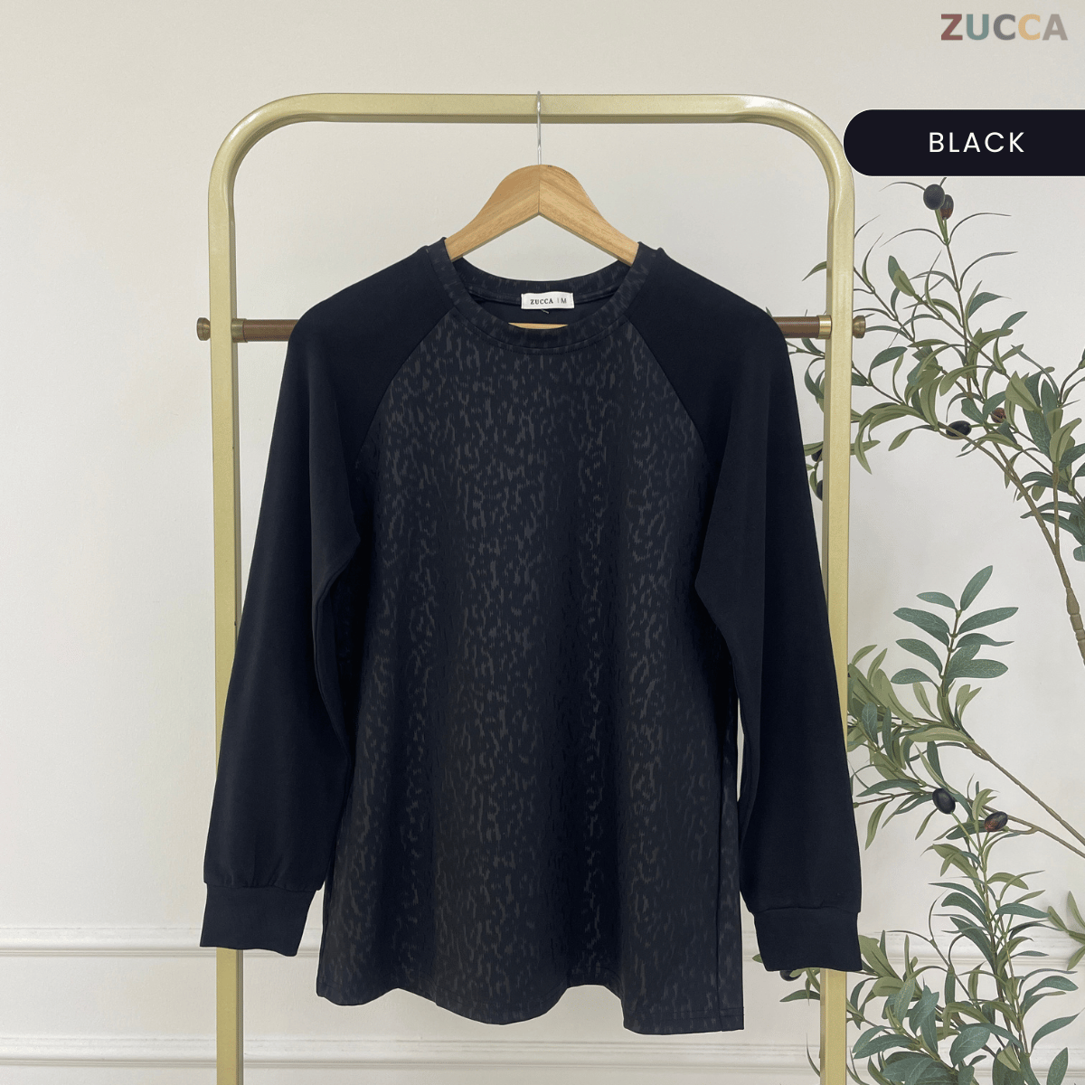 ZUCCA ZELIA KASUAL WOMEN SWEATSHIRT LONG SLEEVE - MA156