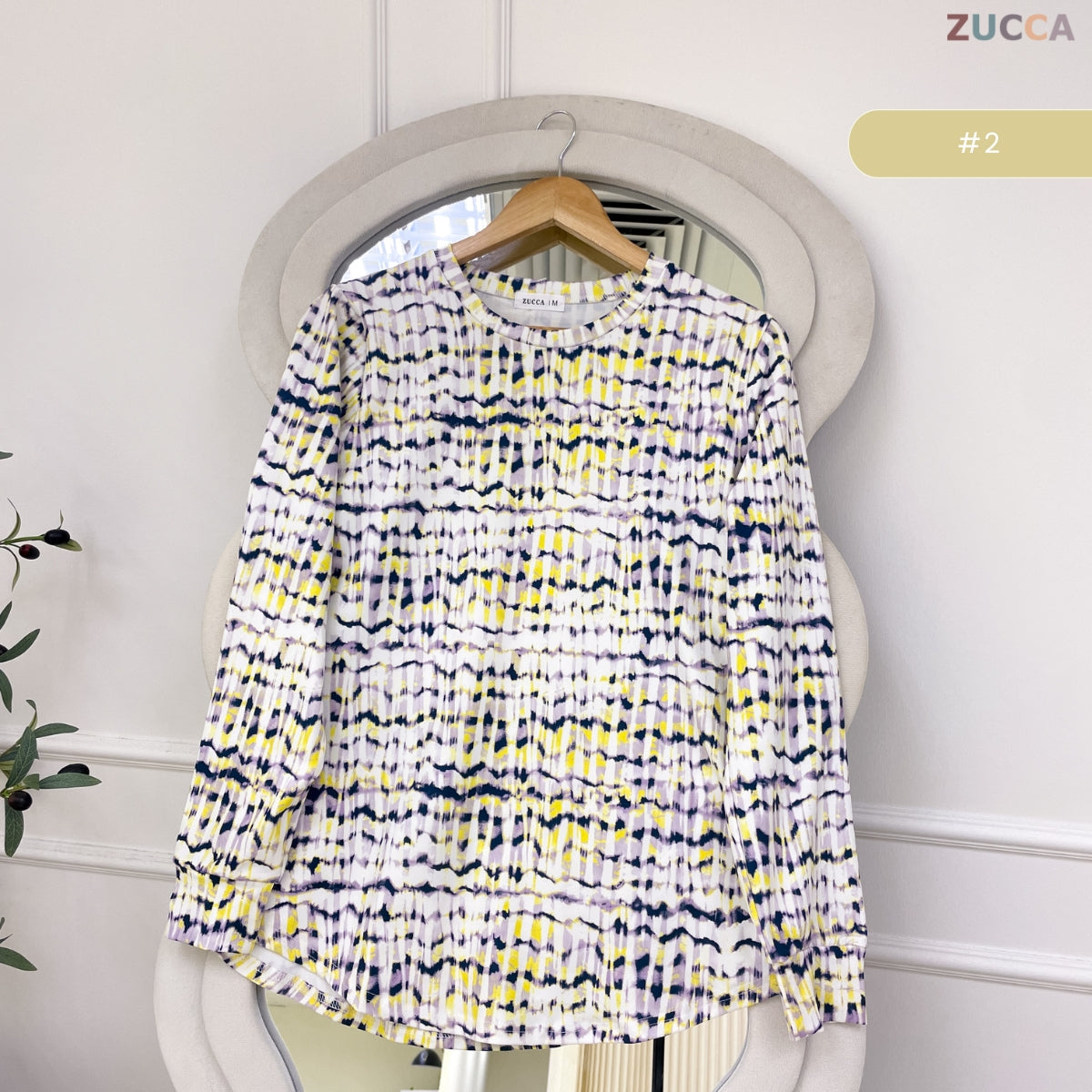 ZUCCA ZELIA KASUAL WOMEN SWEATSHIRT LONG SLEEVE - MA156