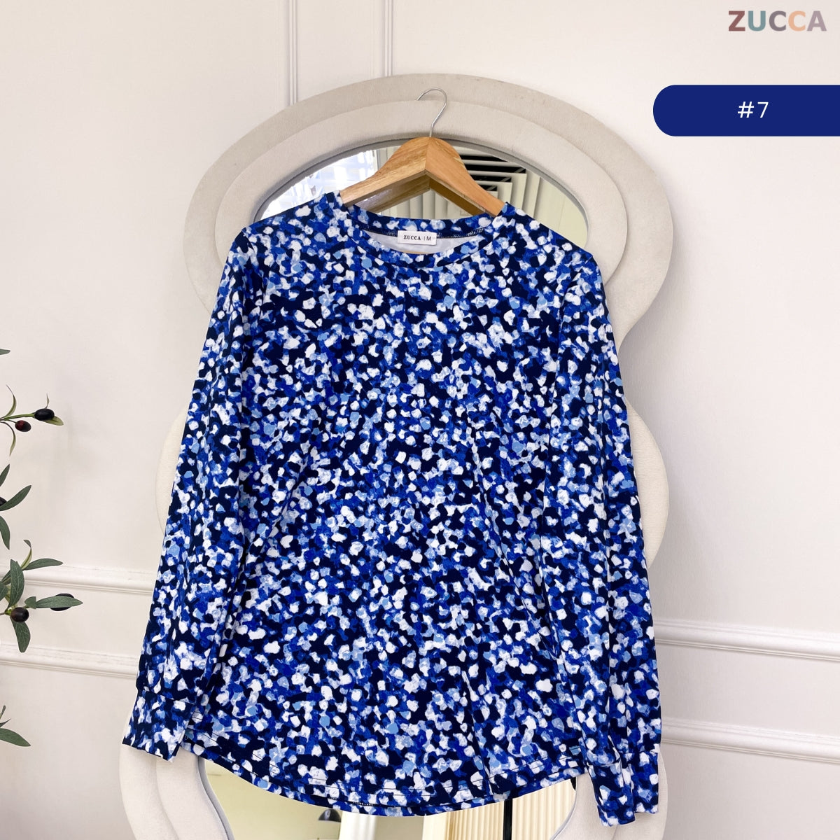 ZUCCA ZELIA KASUAL WOMEN SWEATSHIRT LONG SLEEVE - MA156