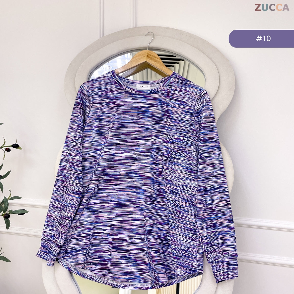 ZUCCA ZELIA KASUAL WOMEN SWEATSHIRT LONG SLEEVE - MA156