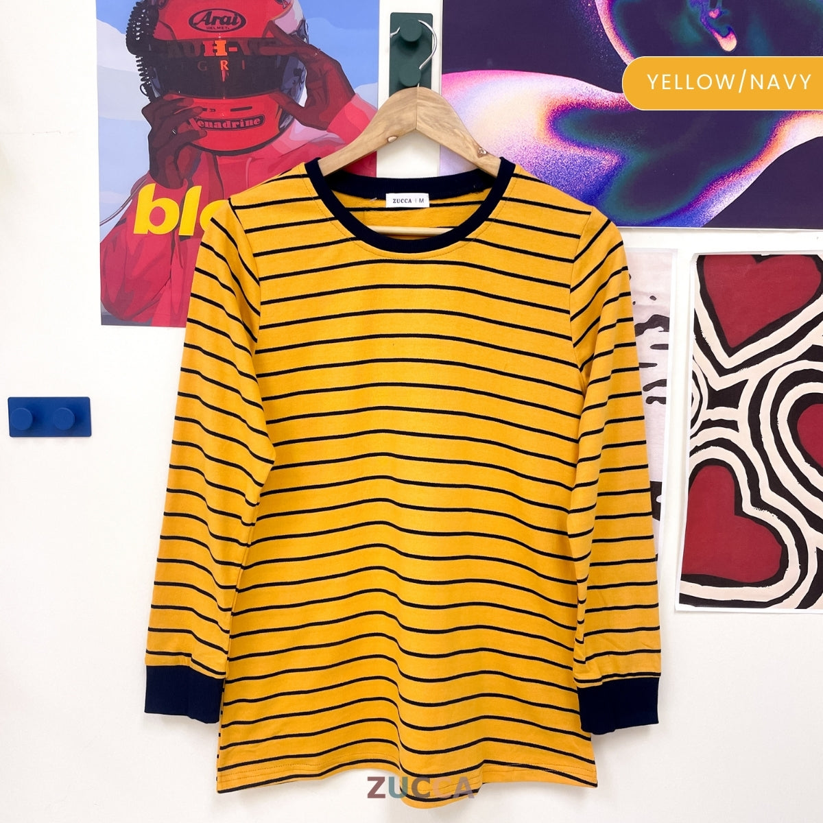 ZUCCA ERISA KASUAL WOMEN STRIPE SHIRT - MA157