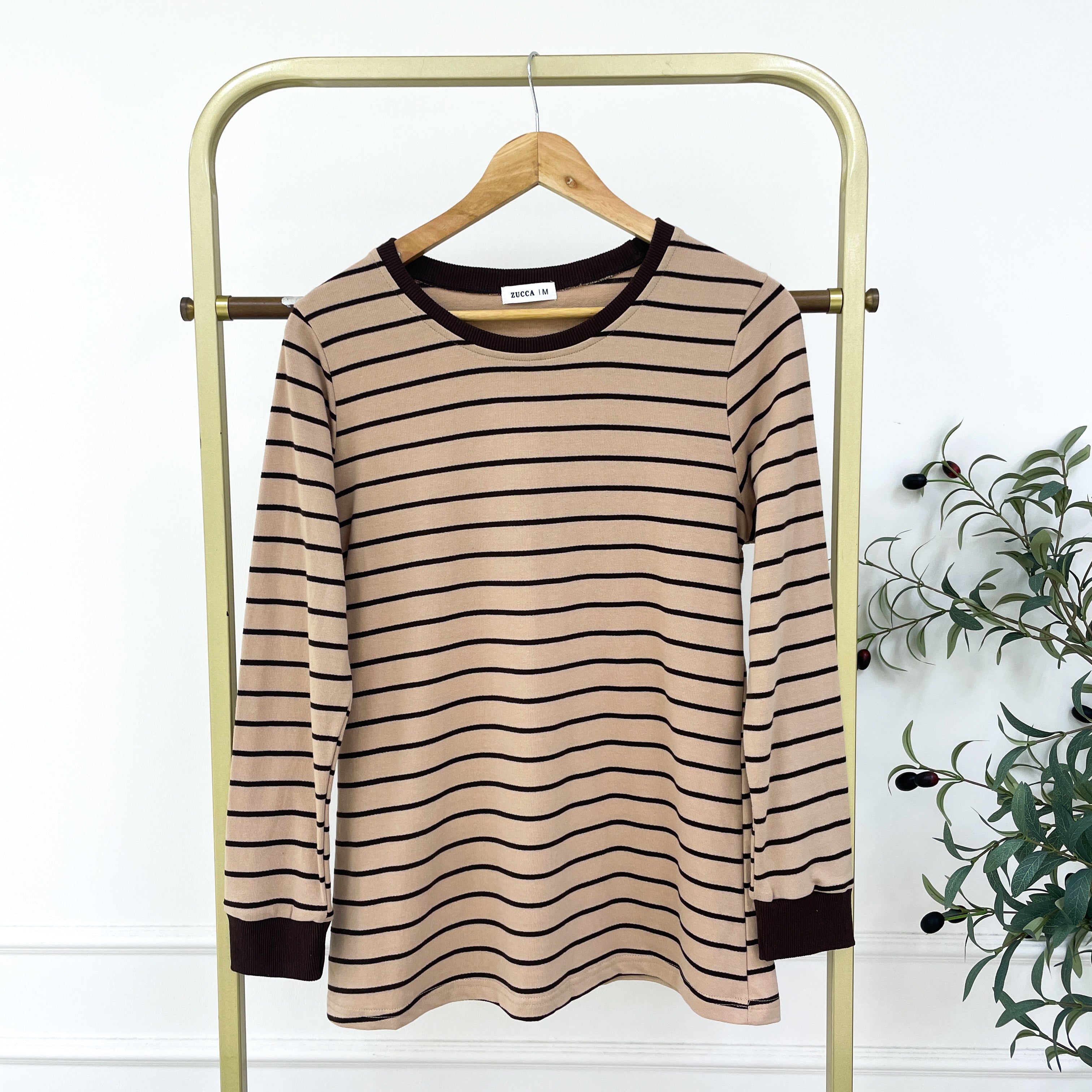 ZUCCA ERISA KASUAL WOMEN STRIPE SHIRT - MA157