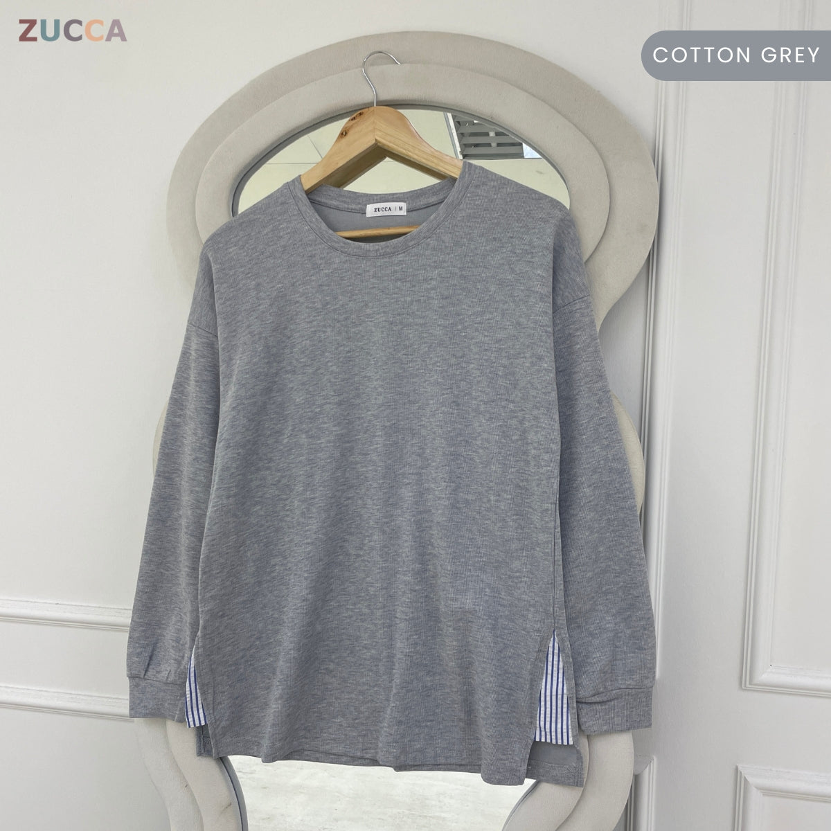 ZUCCA TALEA KASUAL WOMEN PLAIN SHIRT LONG SLEEVE - MA159