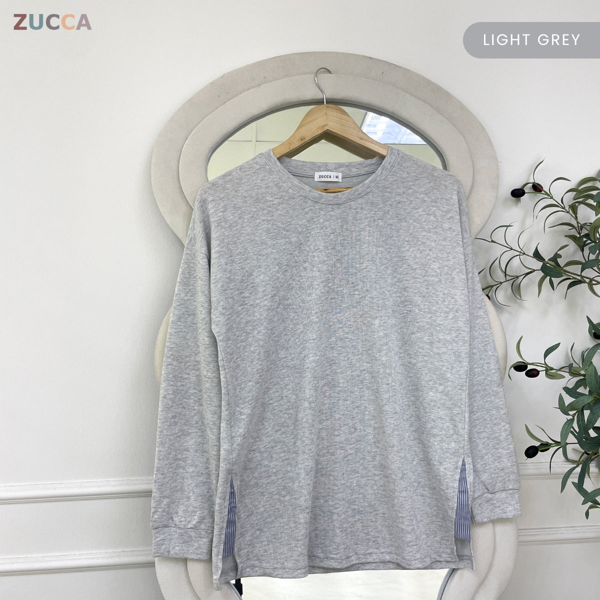 ZUCCA TALEA KASUAL WOMEN PLAIN SHIRT LONG SLEEVE - MA159