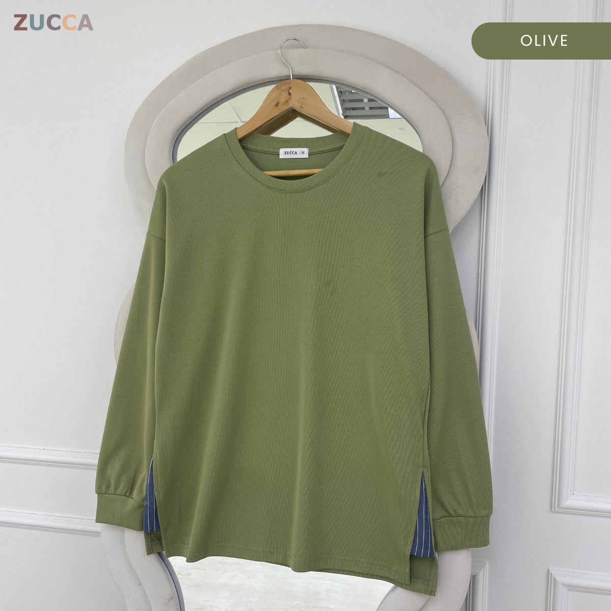 ZUCCA TALEA KASUAL WOMEN PLAIN SHIRT LONG SLEEVE - MA159