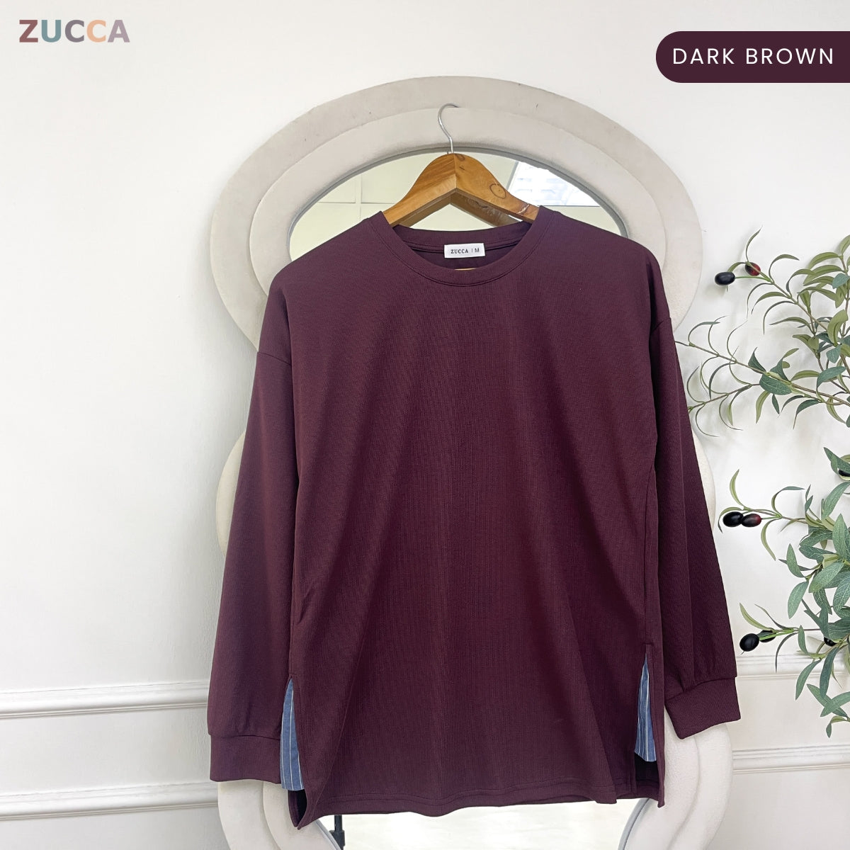 ZUCCA TALEA KASUAL WOMEN PLAIN SHIRT LONG SLEEVE - MA159