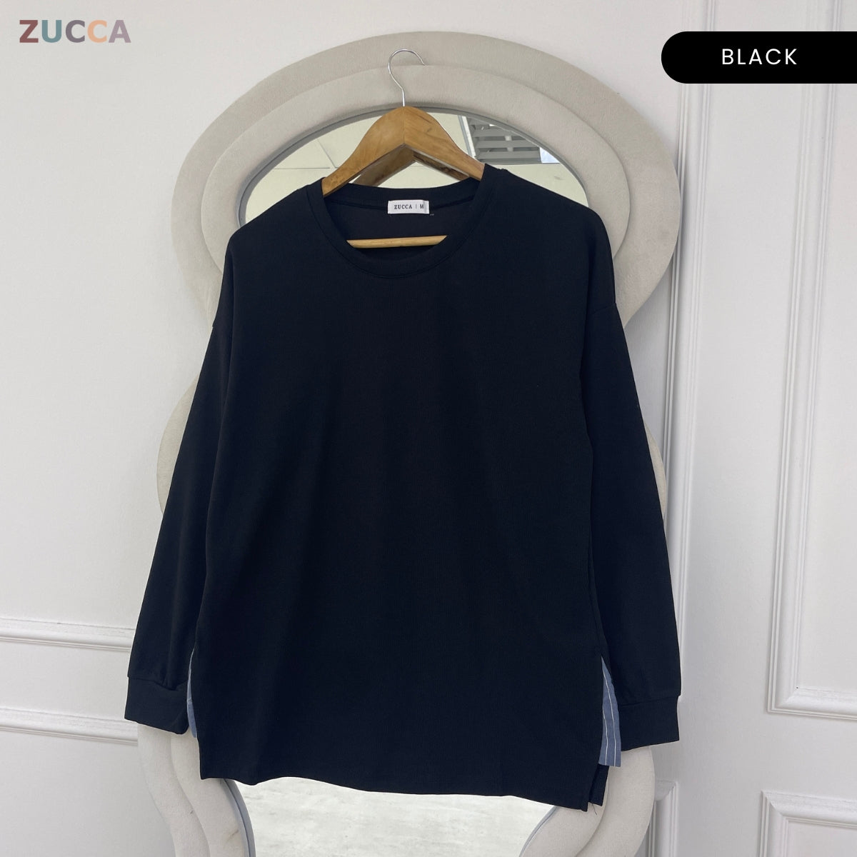 ZUCCA TALEA KASUAL WOMEN PLAIN SHIRT LONG SLEEVE - MA159