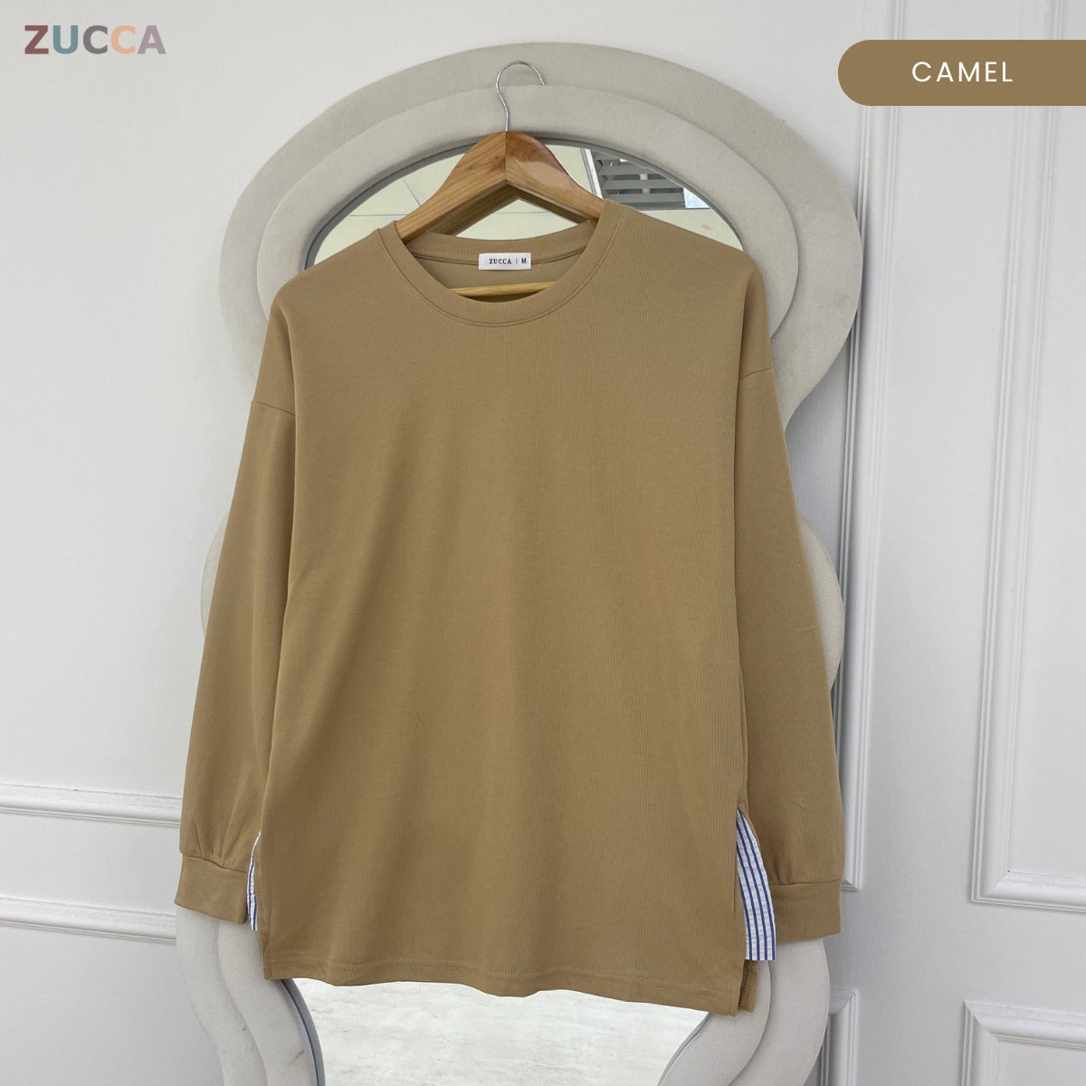 ZUCCA TALEA KASUAL WOMEN PLAIN SHIRT LONG SLEEVE - MA159