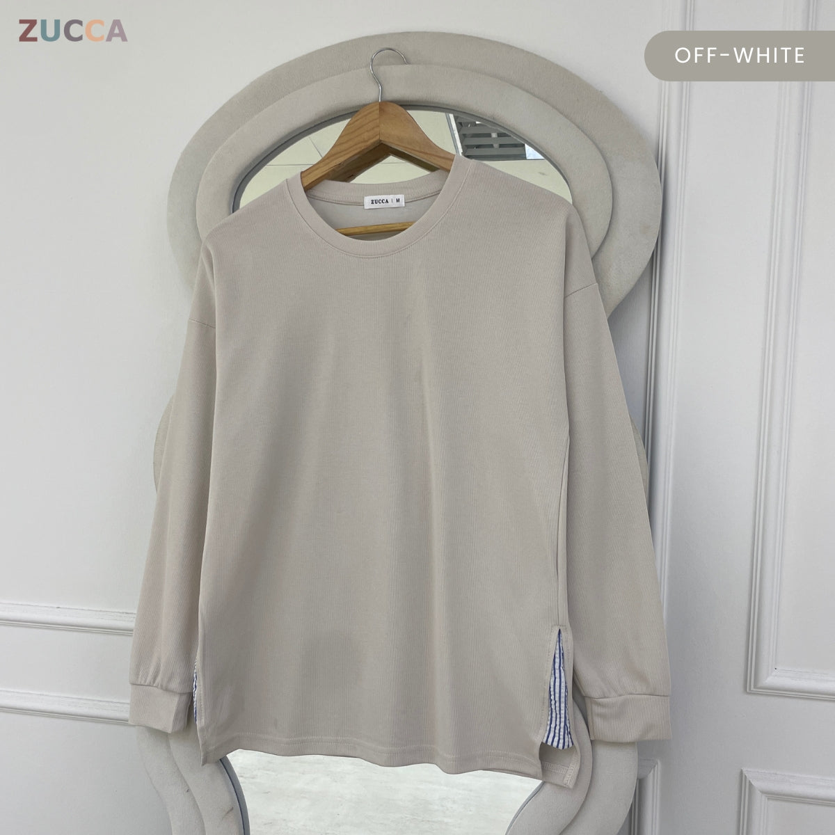 ZUCCA TALEA KASUAL WOMEN PLAIN SHIRT LONG SLEEVE - MA159