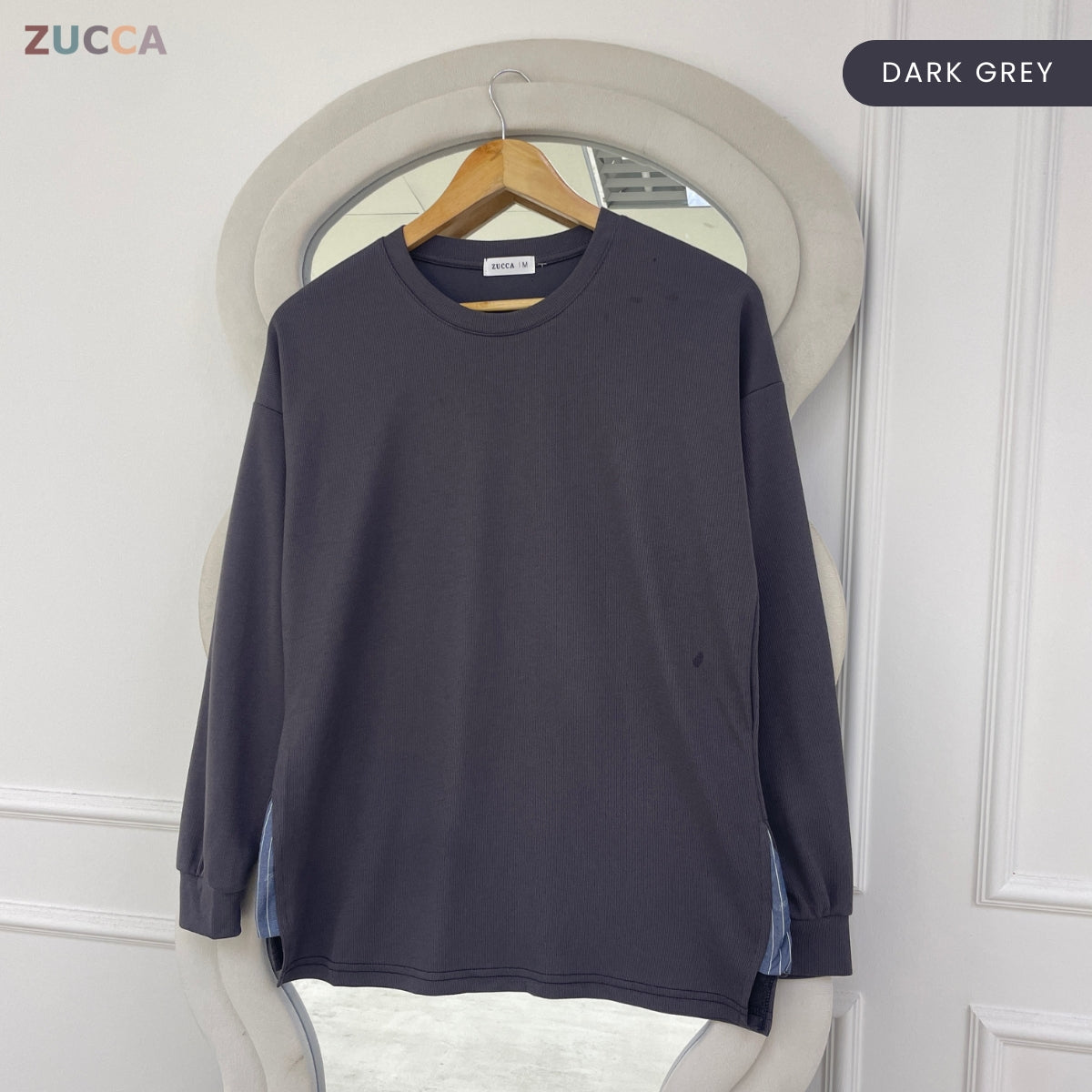 ZUCCA TALEA KASUAL WOMEN PLAIN SHIRT LONG SLEEVE - MA159