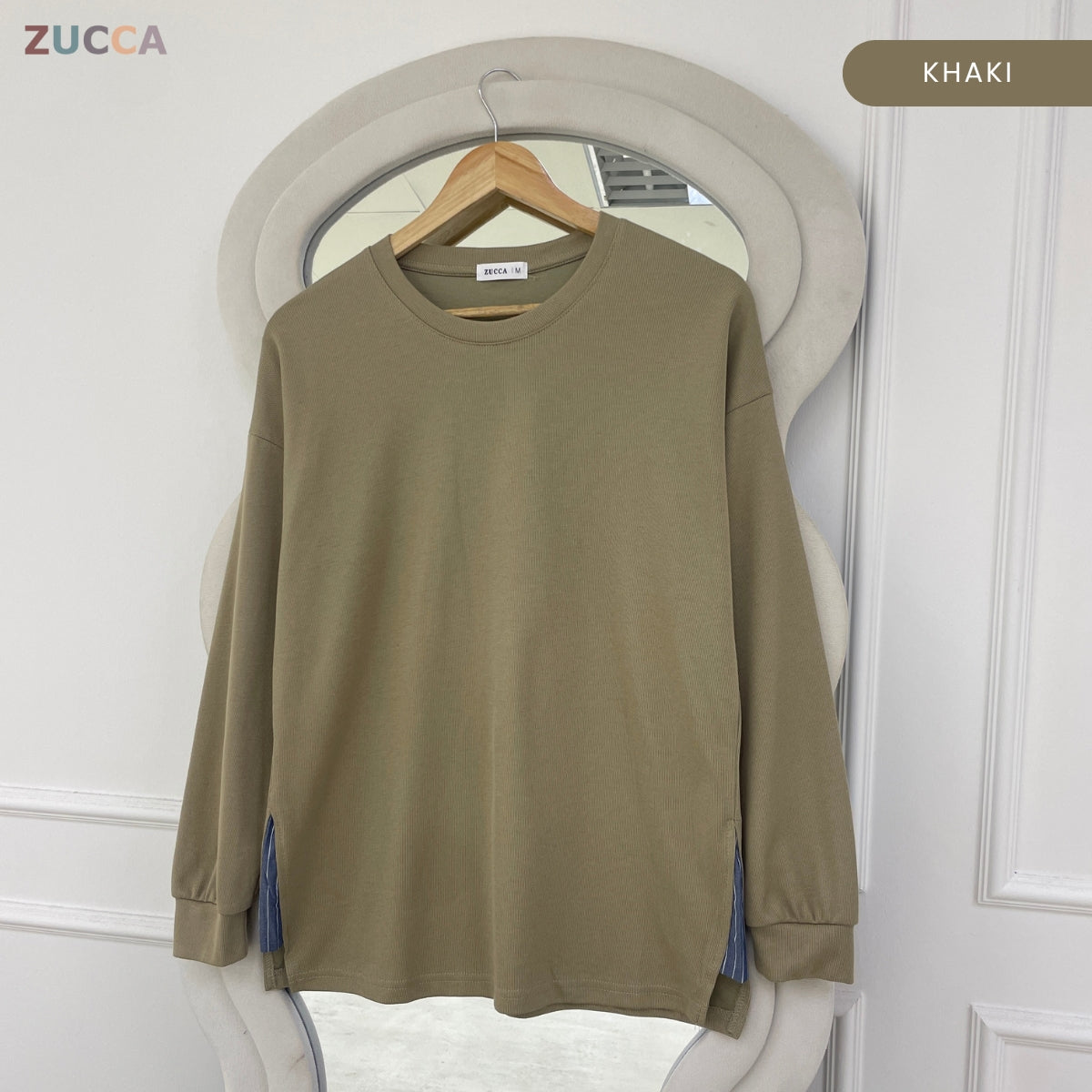 ZUCCA TALEA KASUAL WOMEN PLAIN SHIRT LONG SLEEVE - MA159