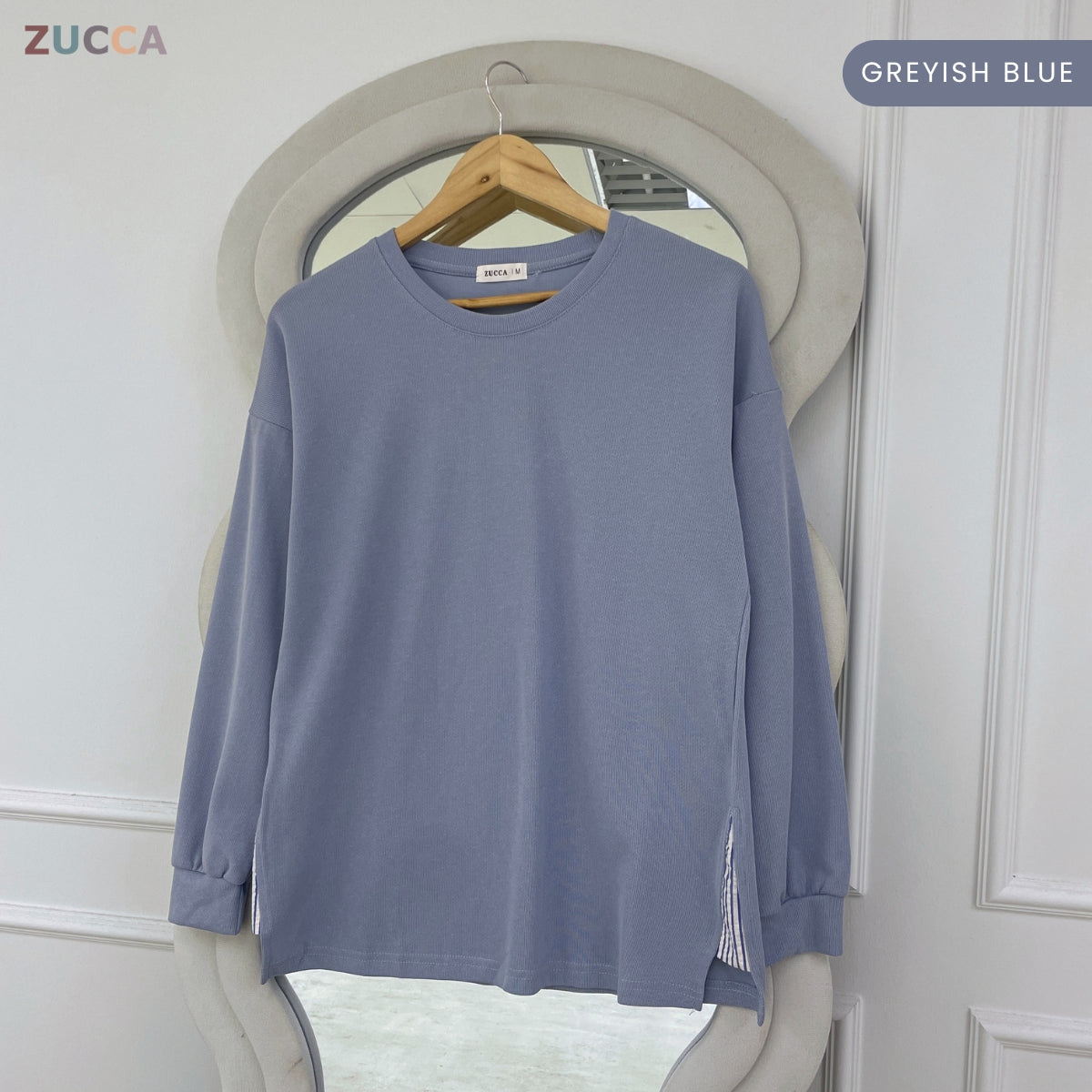 ZUCCA TALEA KASUAL WOMEN PLAIN SHIRT LONG SLEEVE - MA159