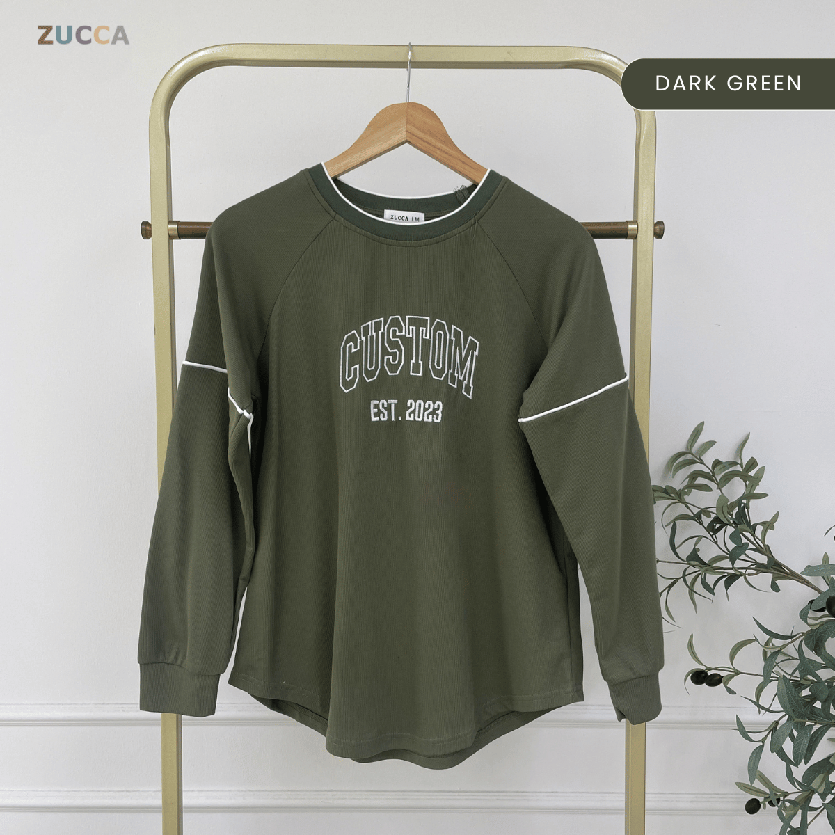 ZUCCA JESSICA CLASSIC CUSTOM EMBROIDERED LONGSLEEVE - MA161