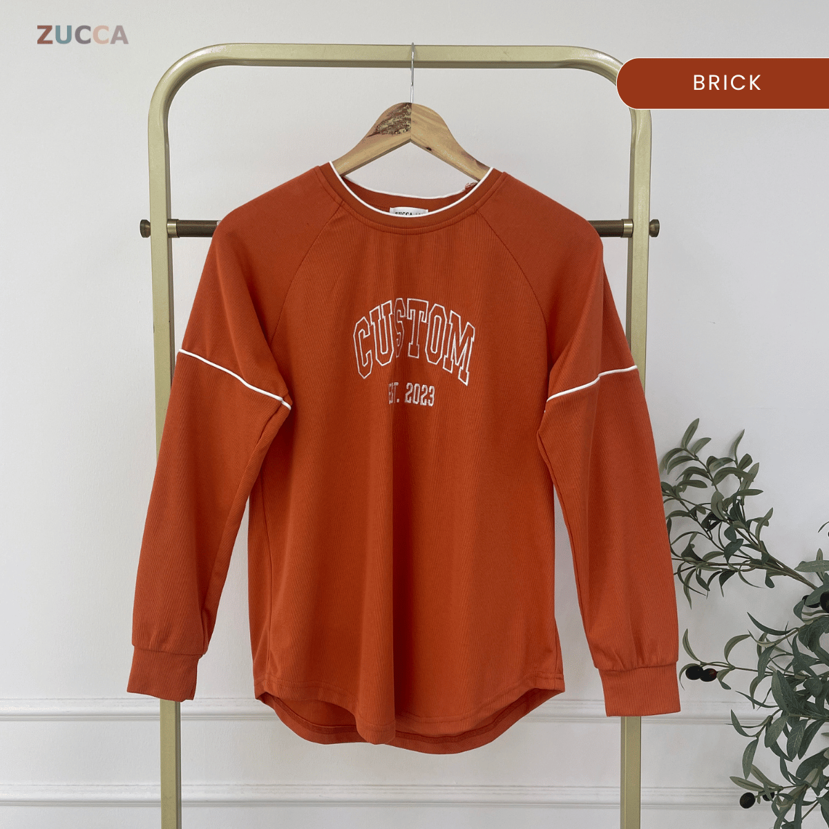 ZUCCA JESSICA CLASSIC CUSTOM EMBROIDERED LONGSLEEVE - MA161